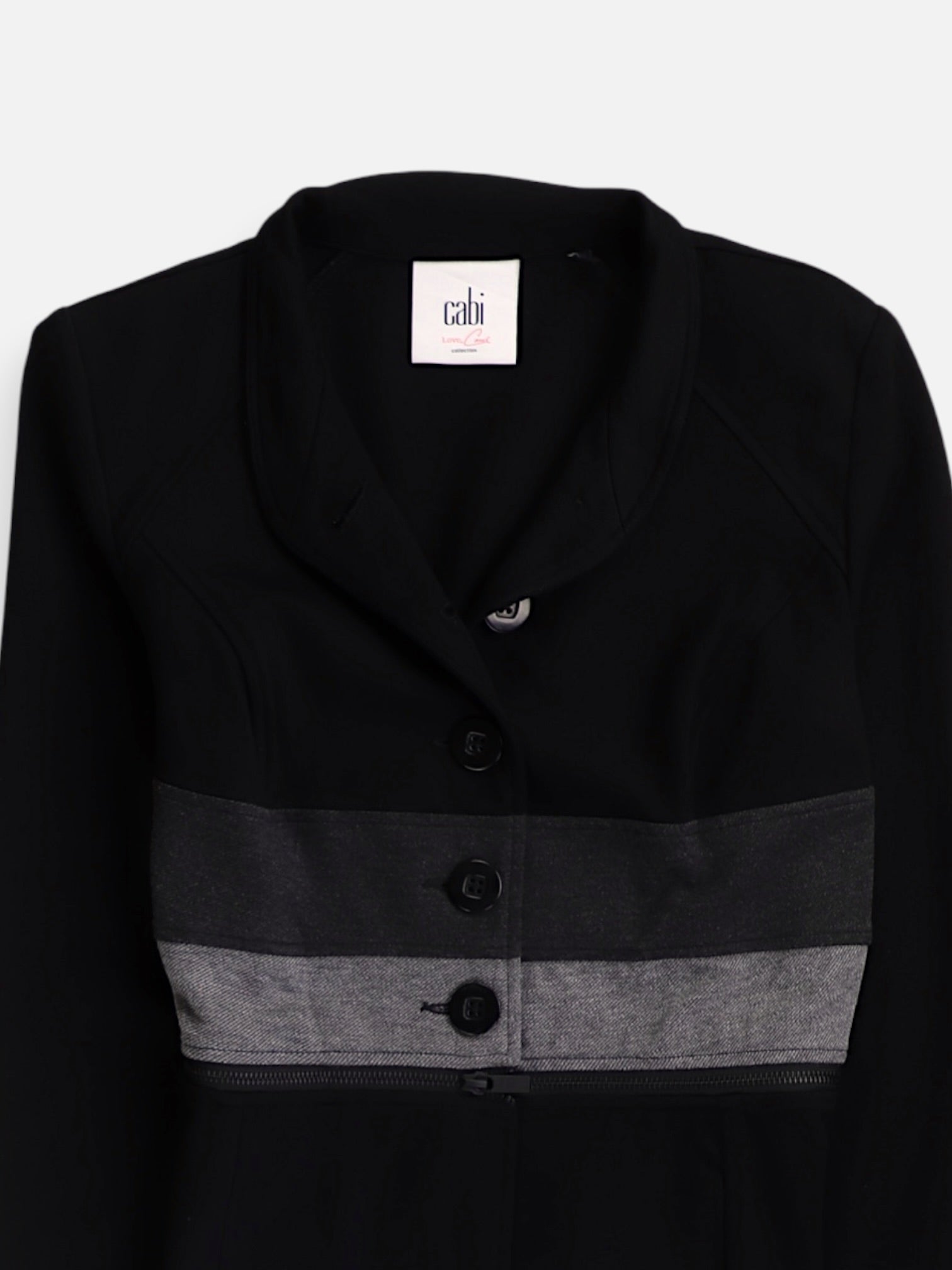 Abrigo Single breasted trench Color Block - Mujer - XS