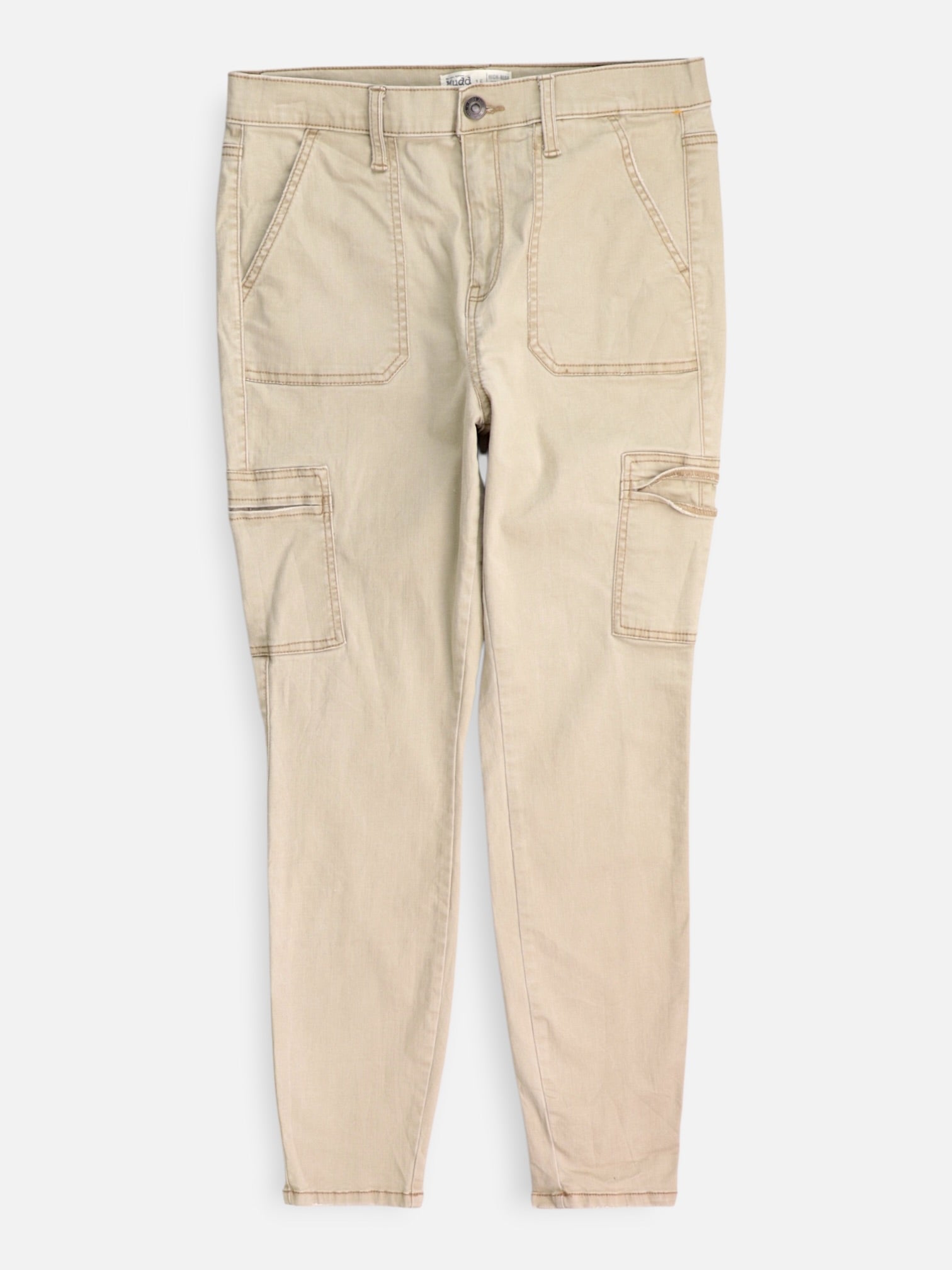 Pantalon Skinny Fit Cargo - Mujer - 15