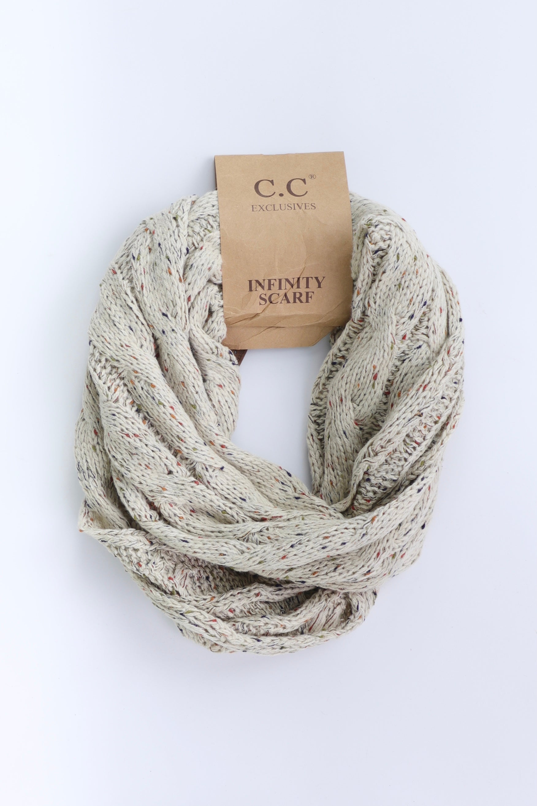 C.C Bufanda Knit - Mujer - Talla Única (One Size)