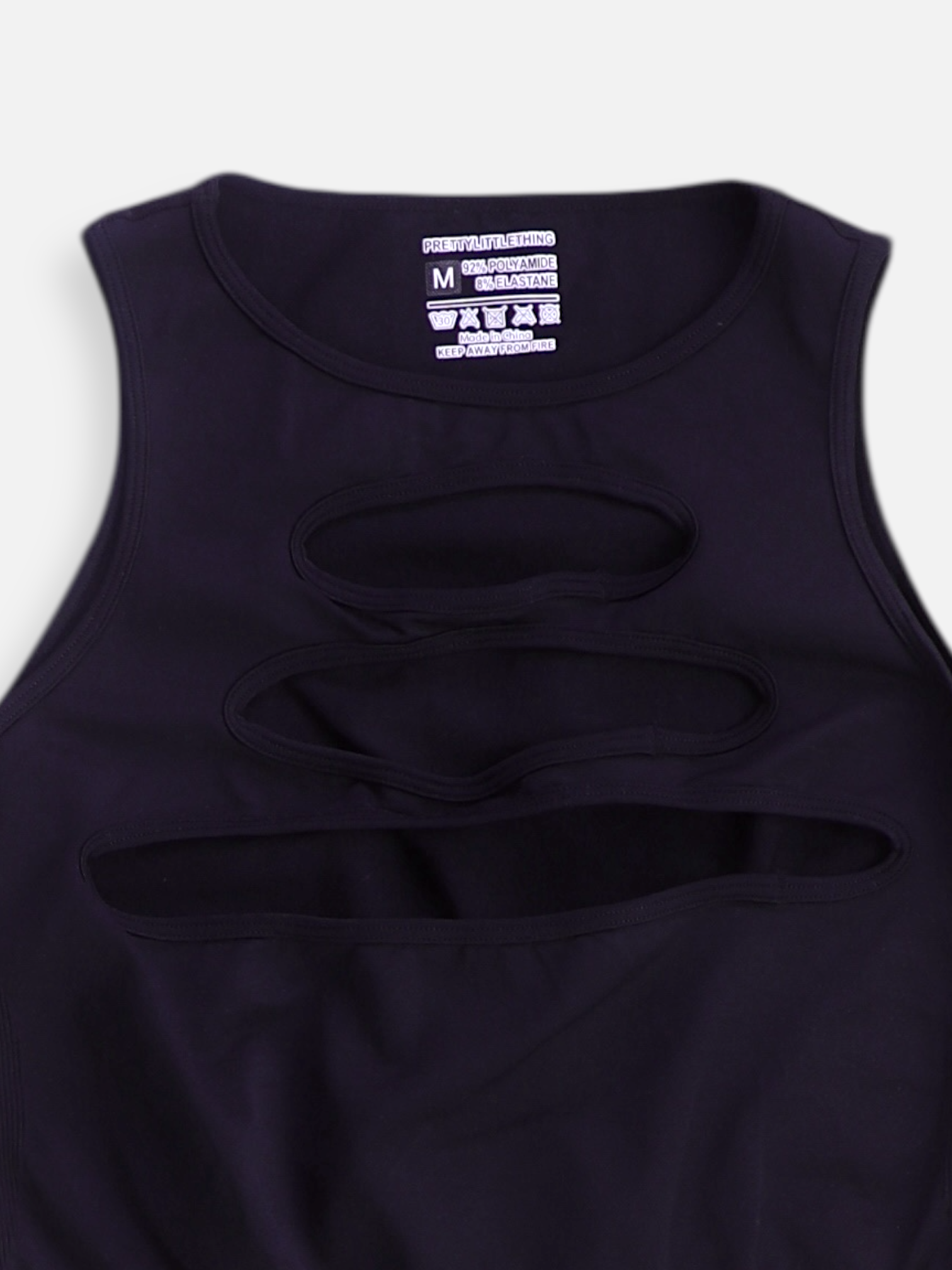 Blusa Crop Top, Deportivo - Mujer - Medium