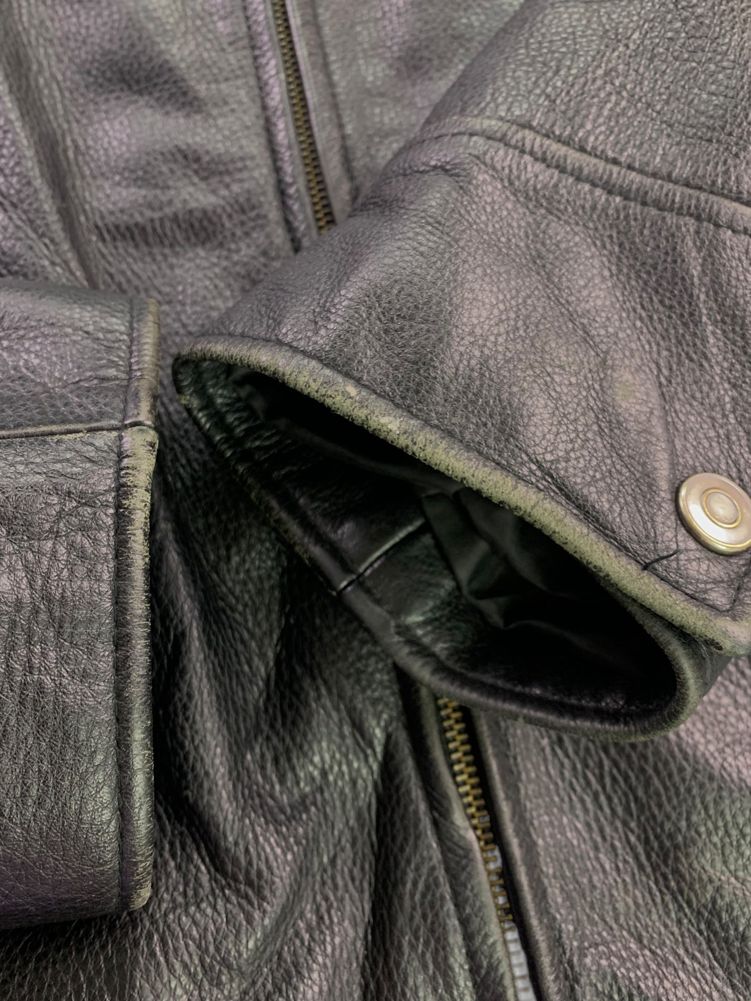 Chaqueta Casual Cuero - Hombre - XL