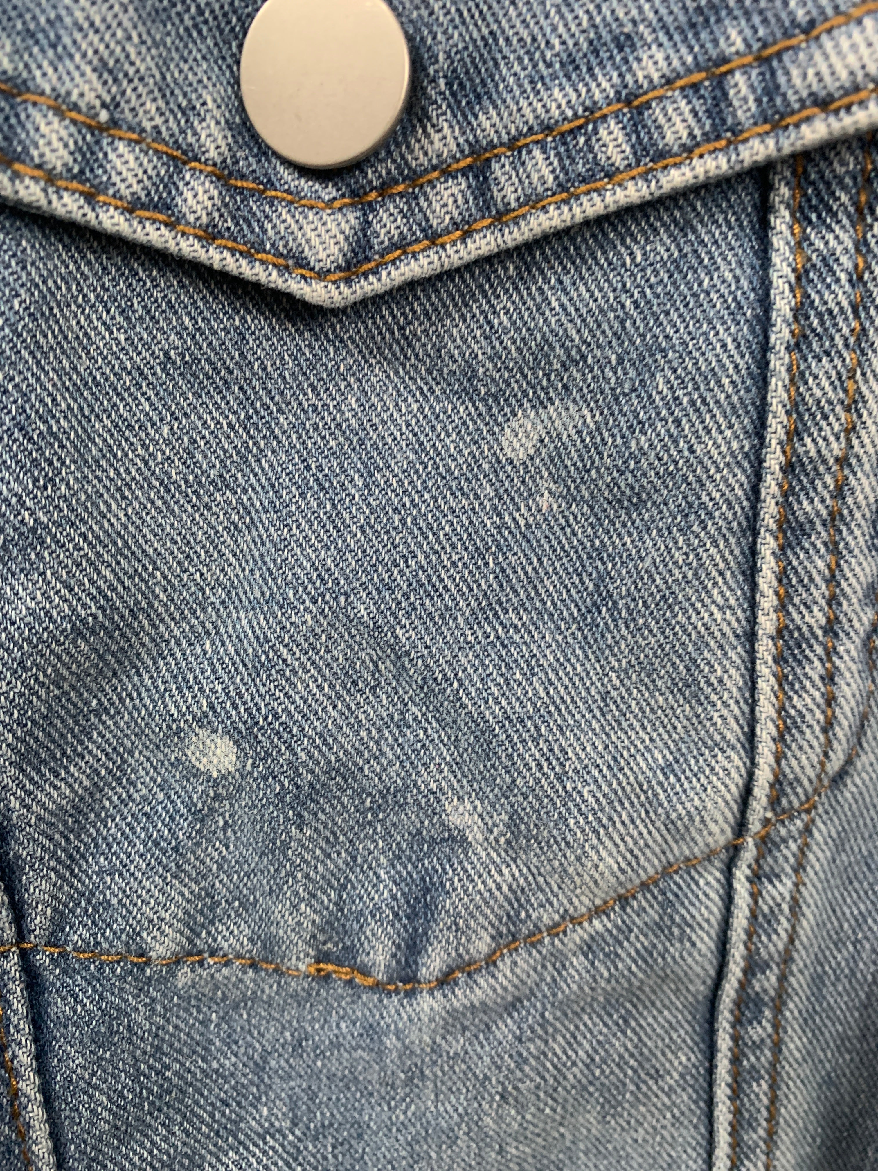 Chaqueta Denim  Crop Top - Mujer - Large