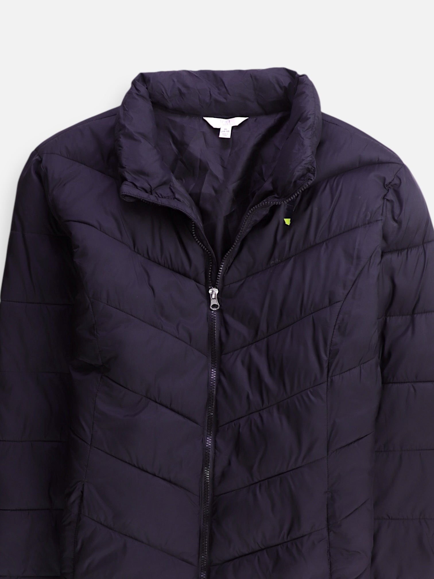 TIME THRU Chaqueta Puffer Impermeable - Mujer - XL