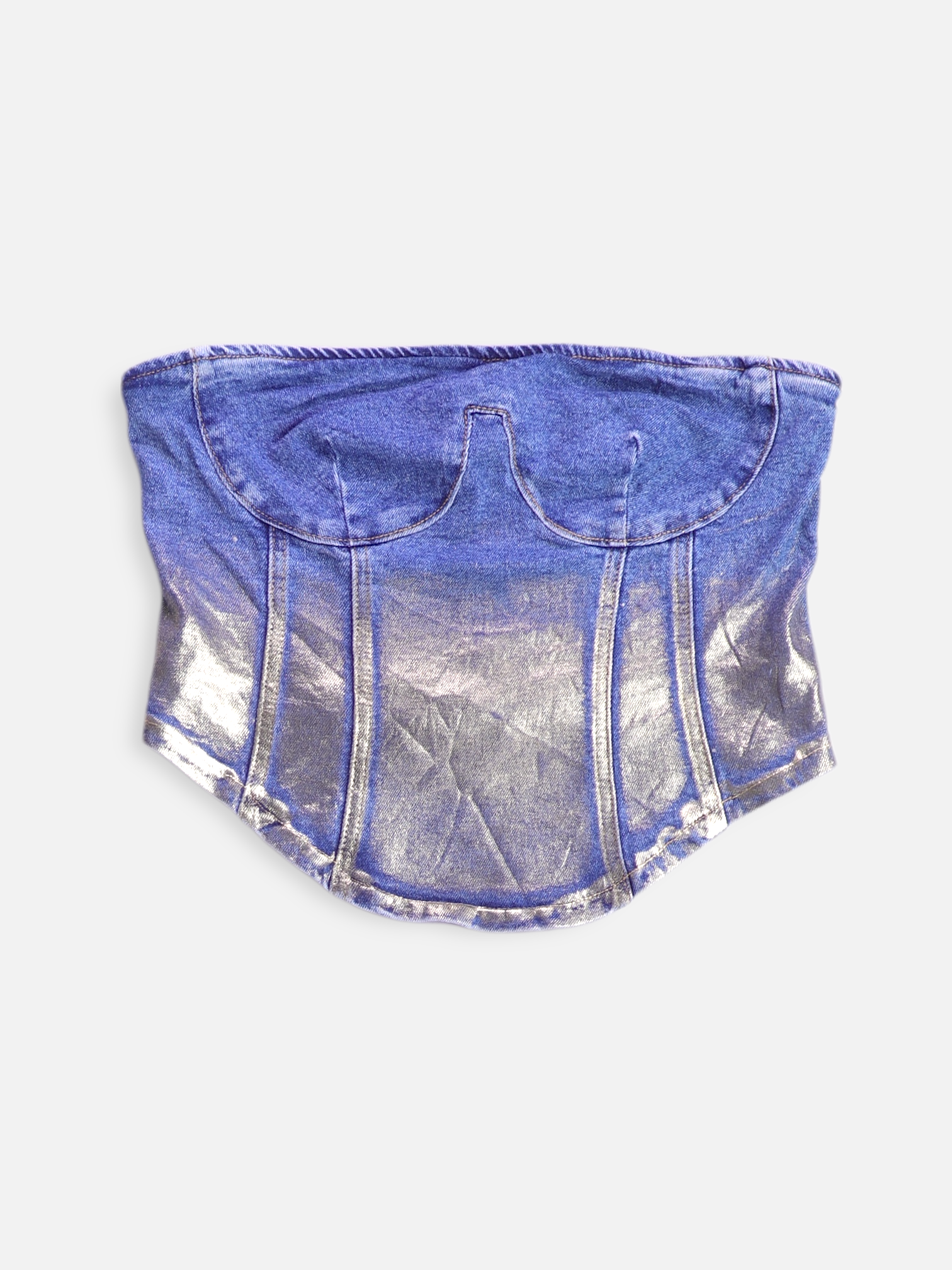 Forever 21 Blusa Crop Top - Mujer - Medium