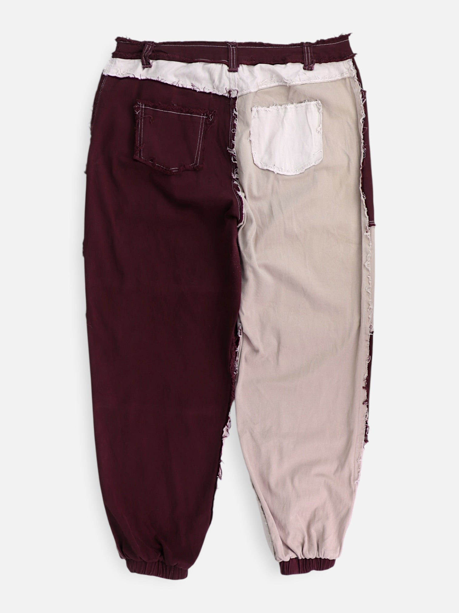 Fashionnova Pantalon Regular Fit Color Block - Mujer - 1xl