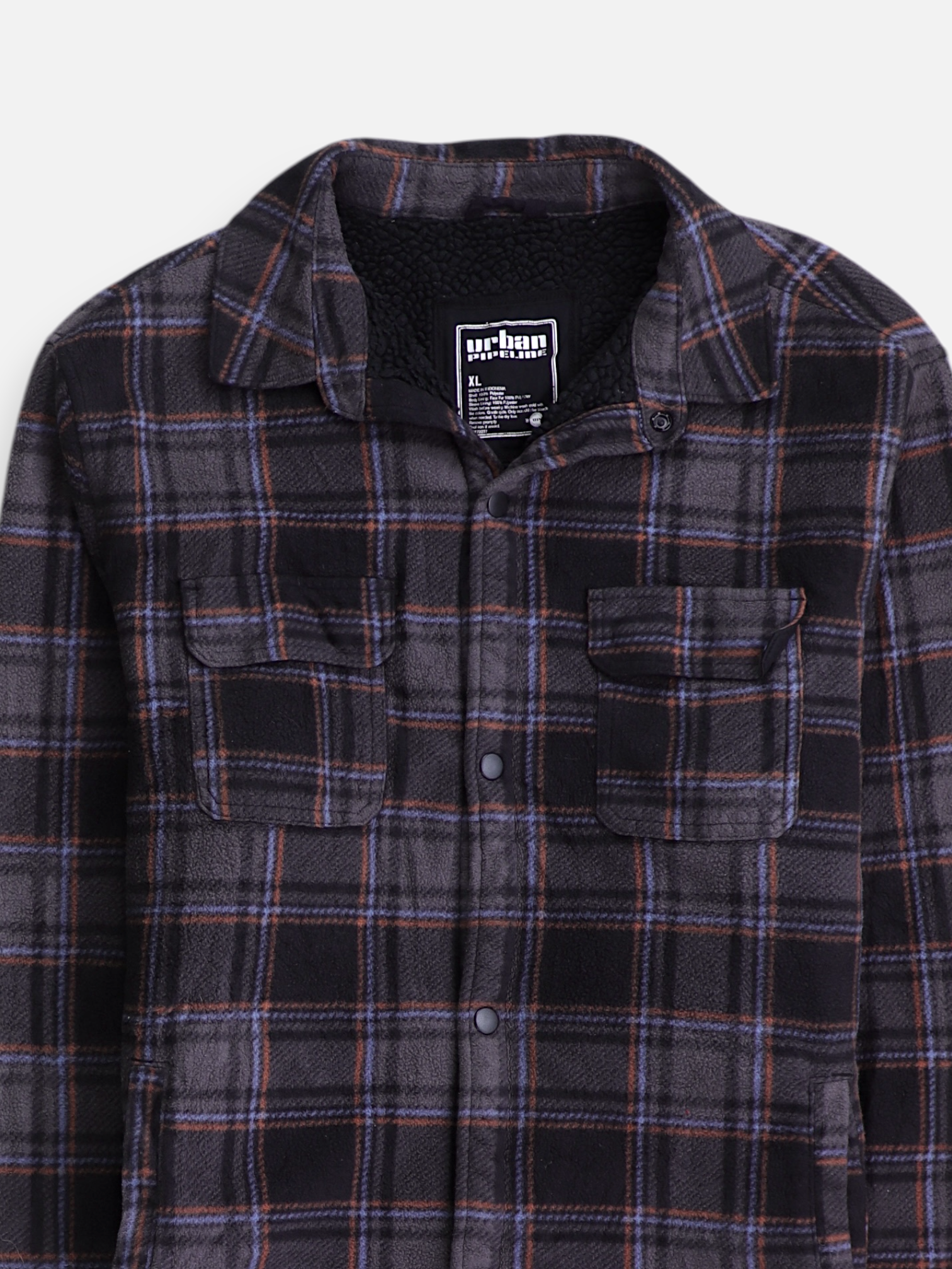 Urban pipeline Chaqueta Sobrecamisa Basic - Hombre - XL