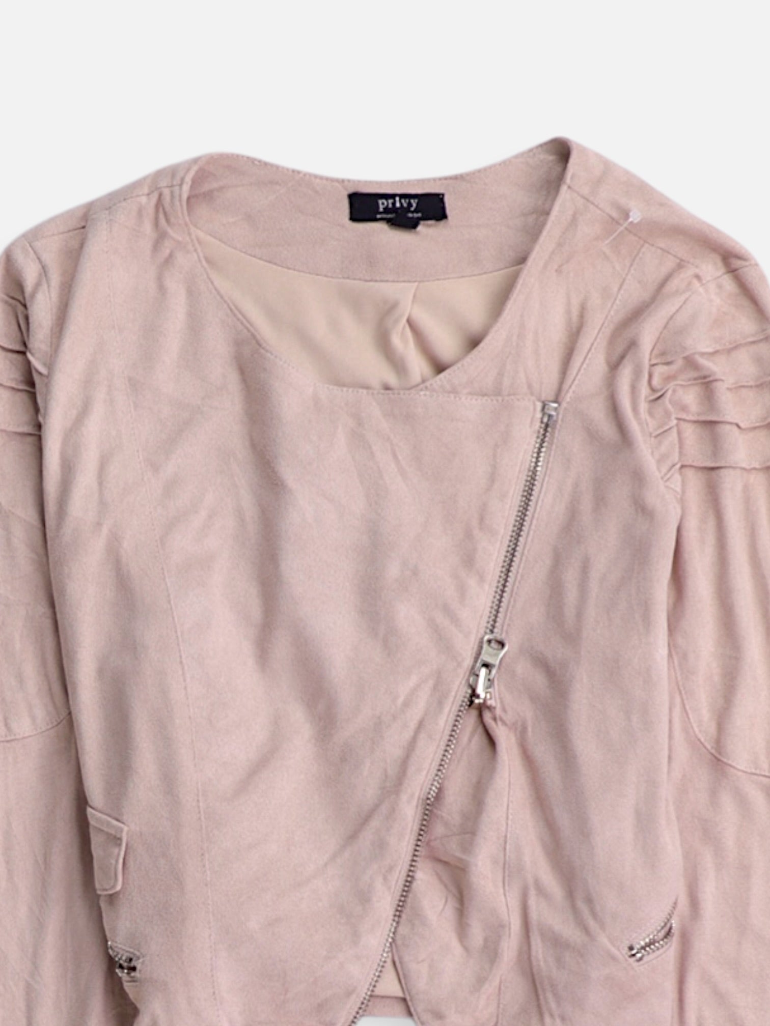 Chaqueta Casual Crop Top - Mujer - Small