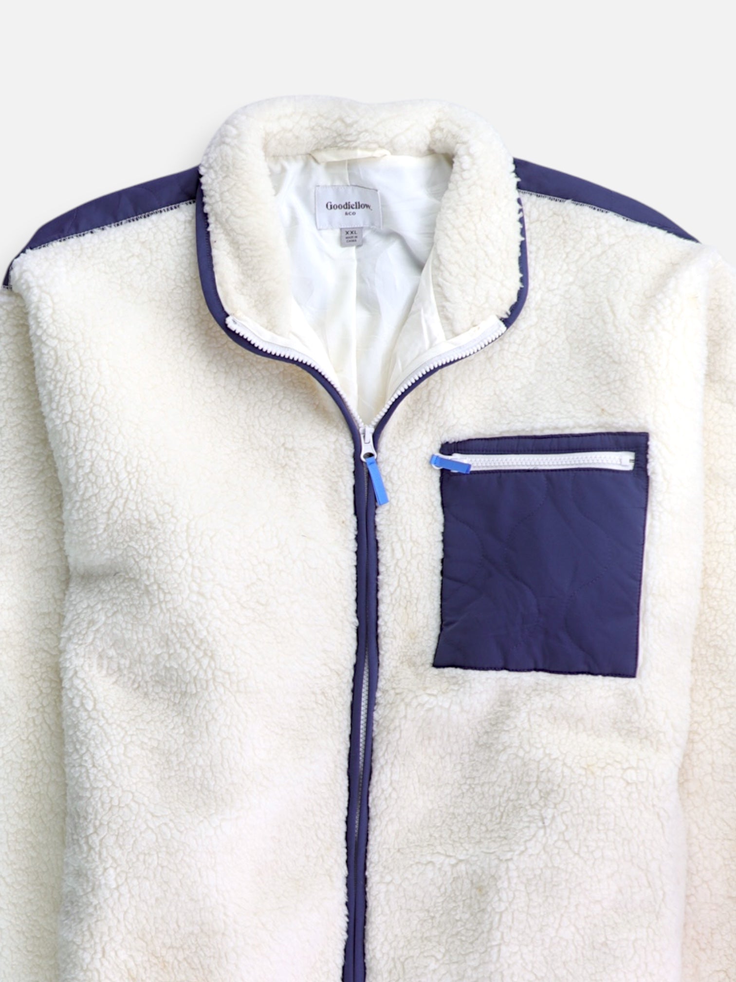 Goodiefellow Sueter Fleece Teddy - Hombre - 2XL