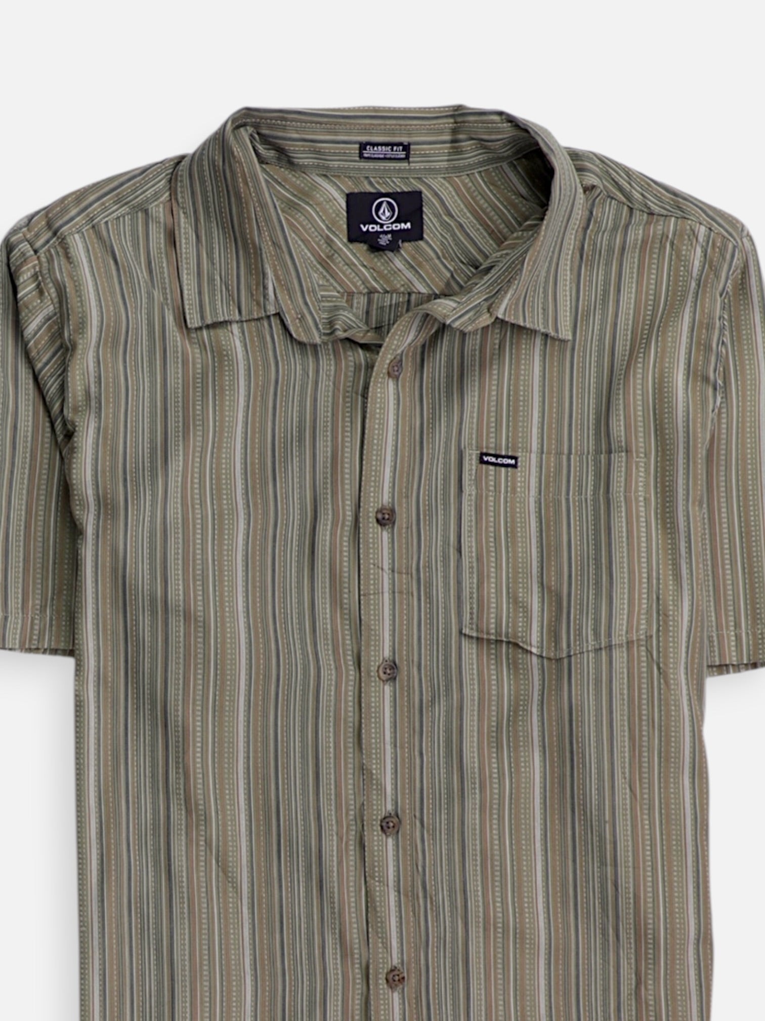 Volcom Camisa Casual - Hombre - Medium