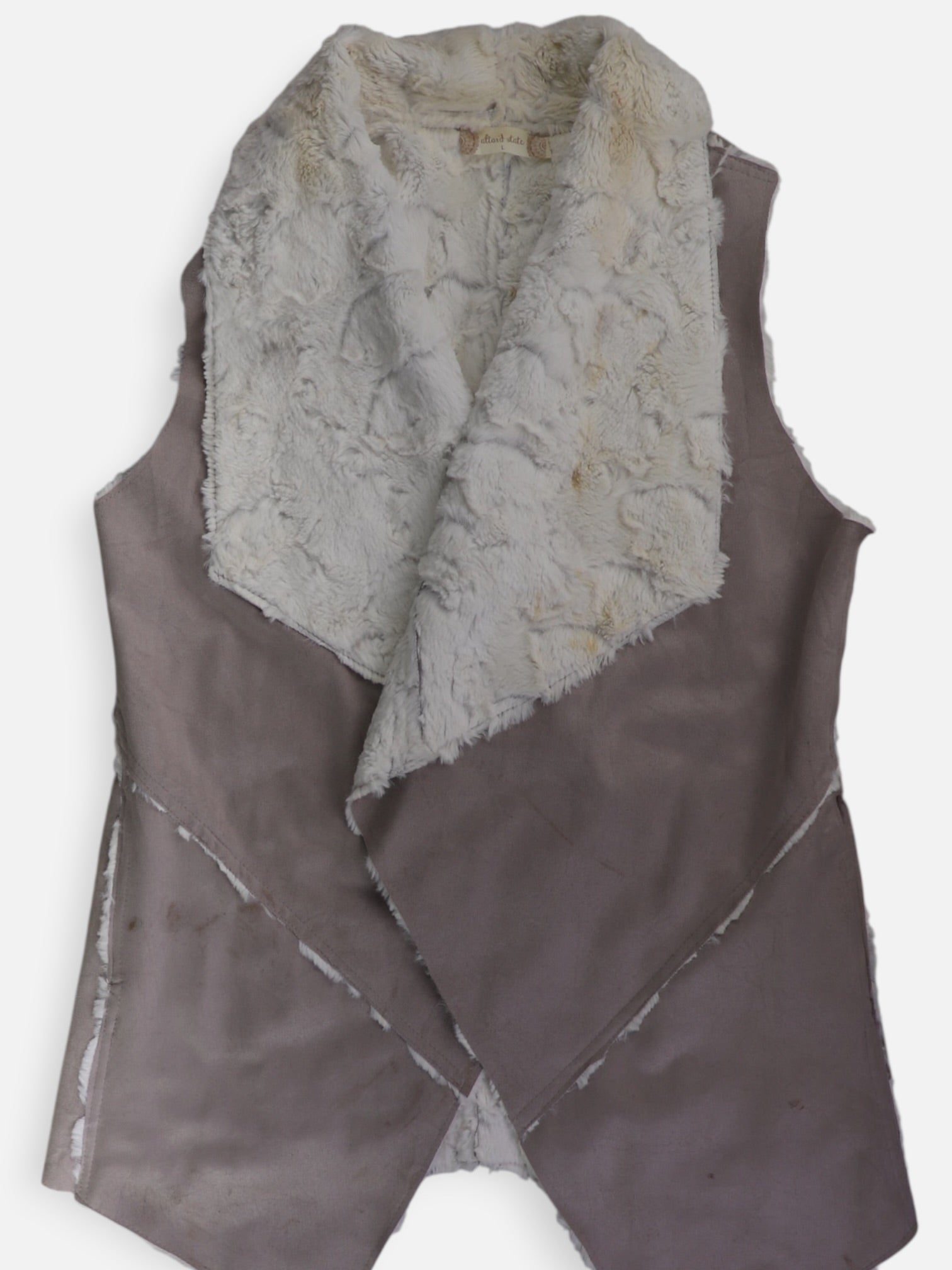 Chaleco Suede - Mujer - Large