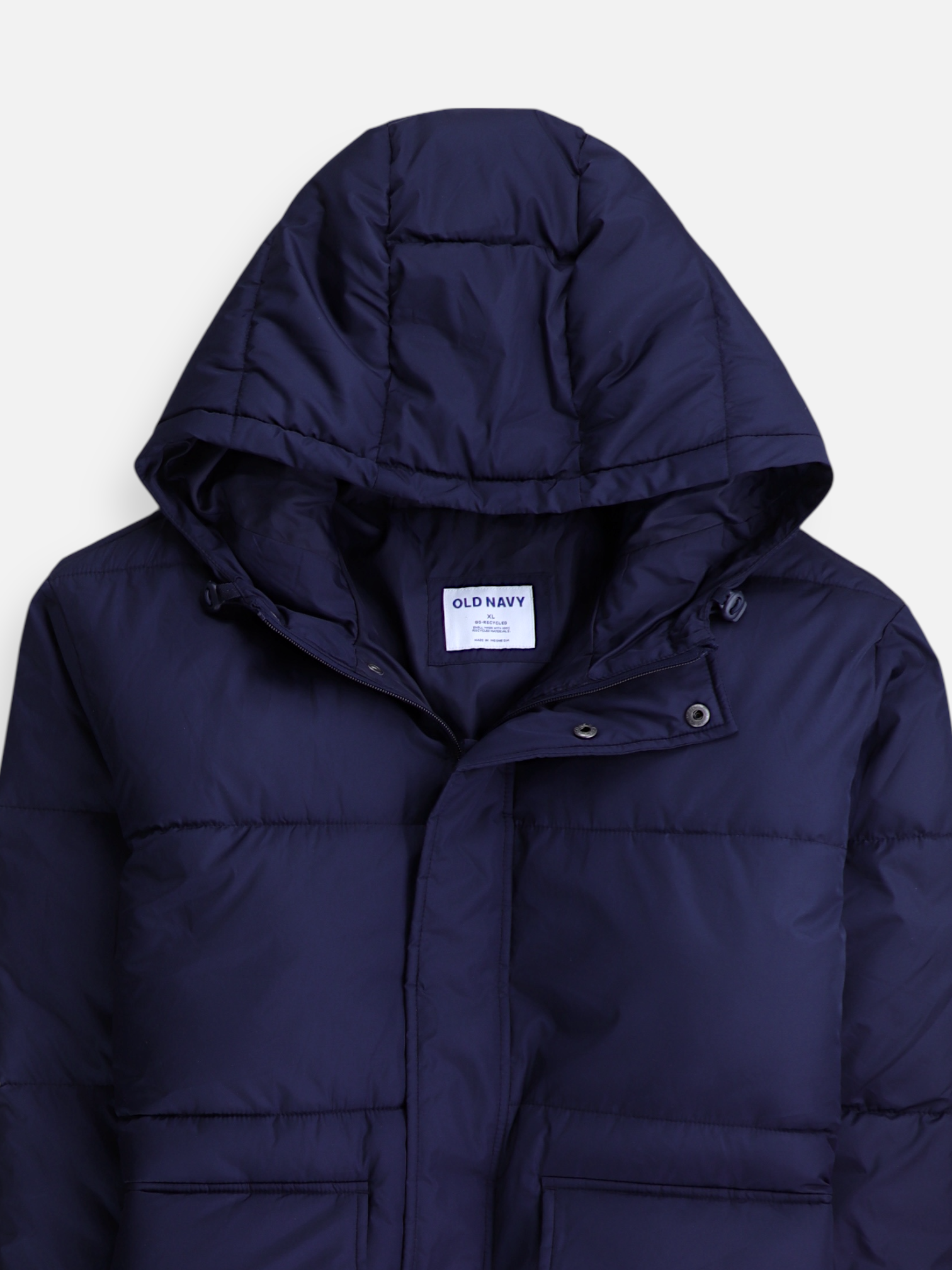 Old Navy Chaqueta Puffer Impermeable - Hombre - XL