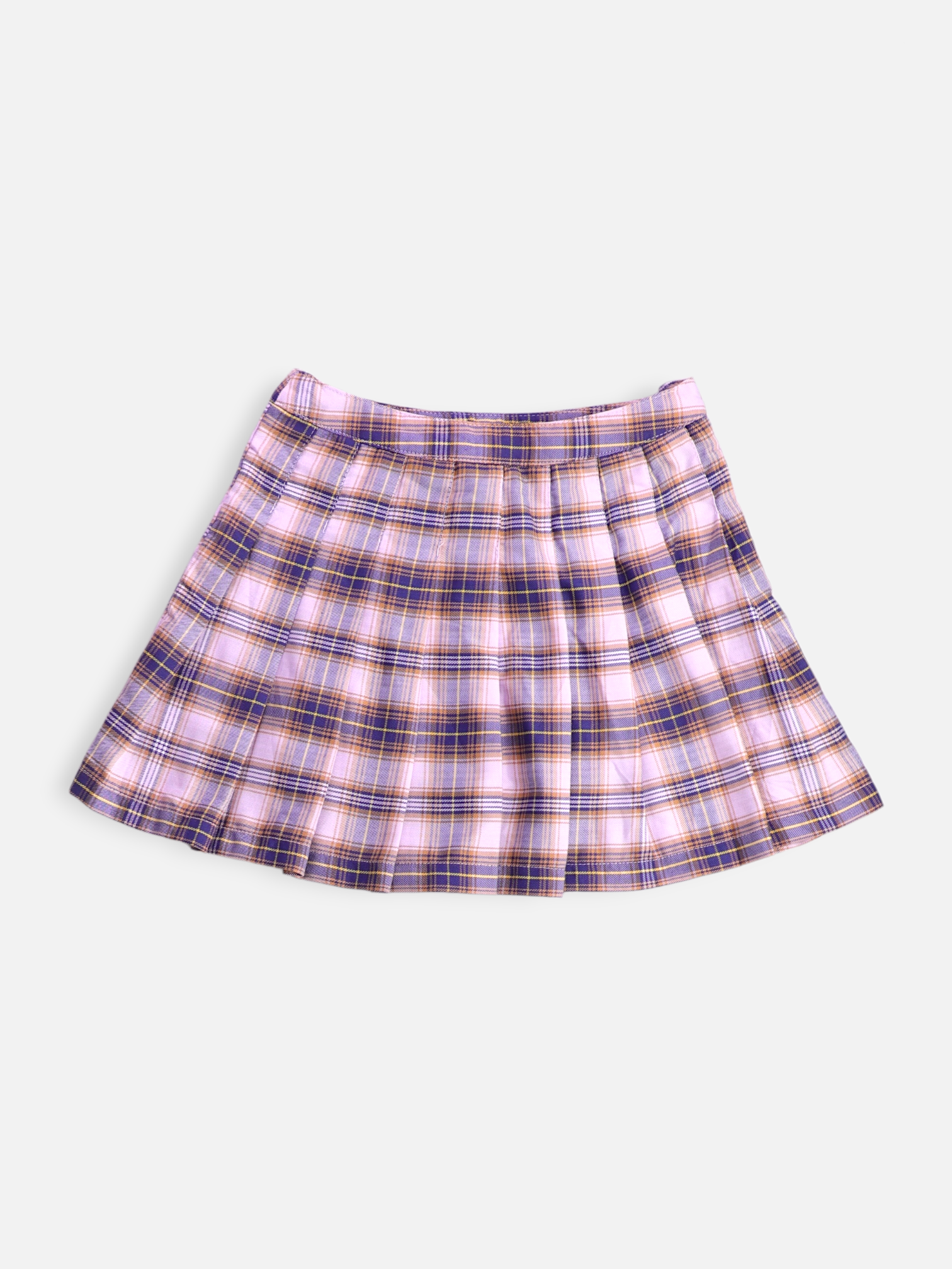 Forever 21 Falda Plaid Types - Mujer - XS