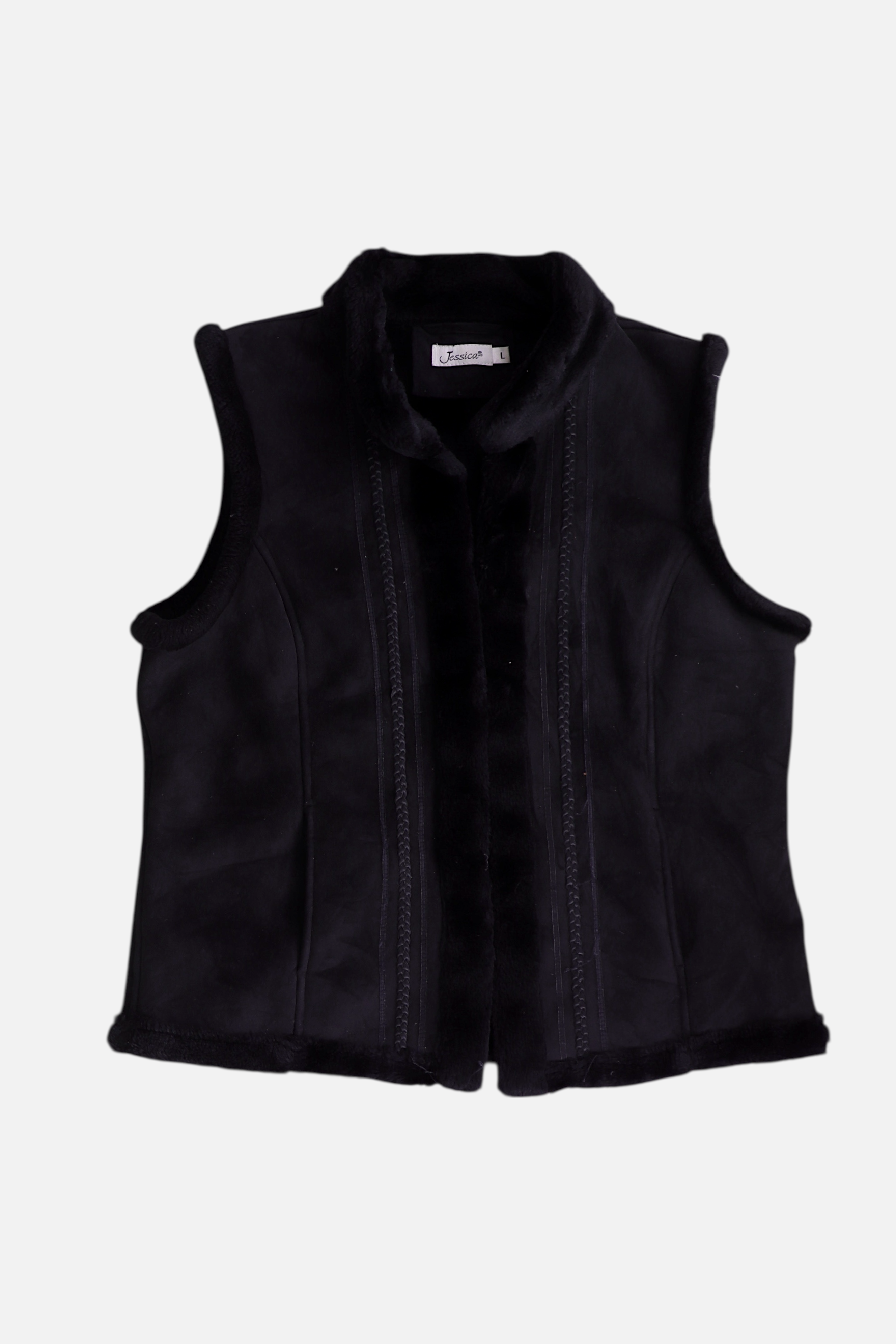 Chaleco Suede - Mujer - Large
