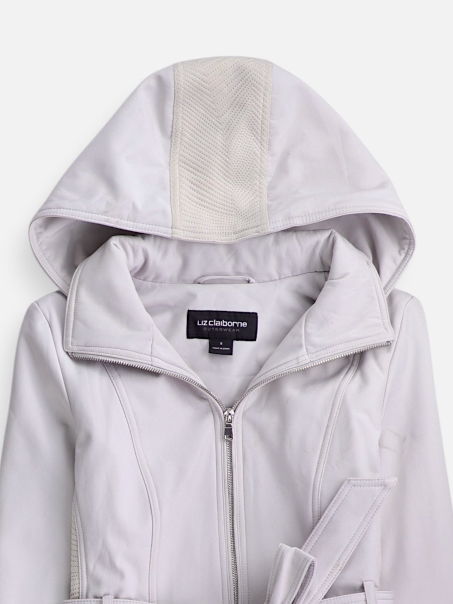 LIZ claiborne Abrigo Single breasted trench Casual - Mujer - Small