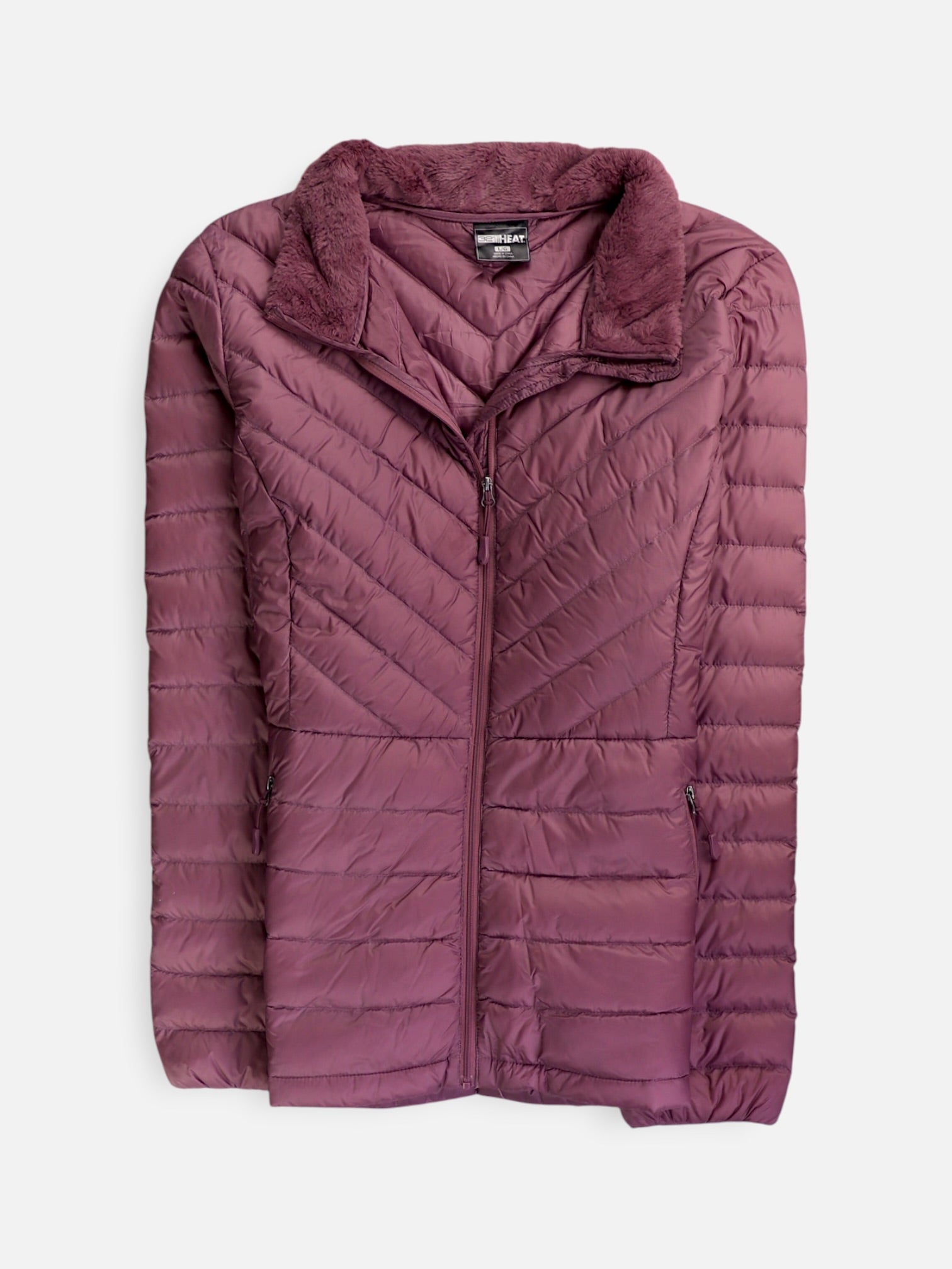 32 HEAT COOL Chaqueta Impermeable Basic - Mujer - Large