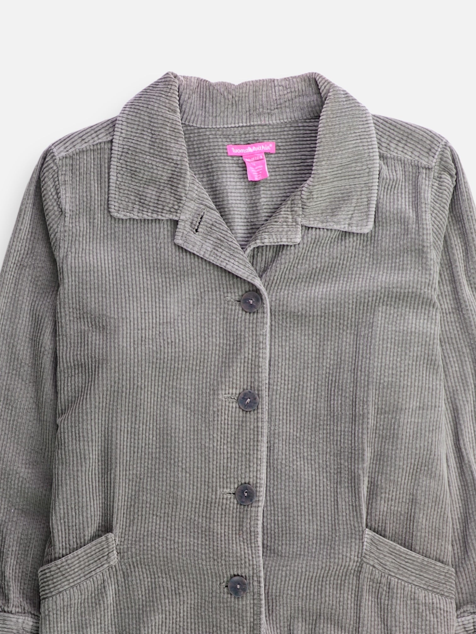 Chaqueta Casual Corduroy - Mujer - Large