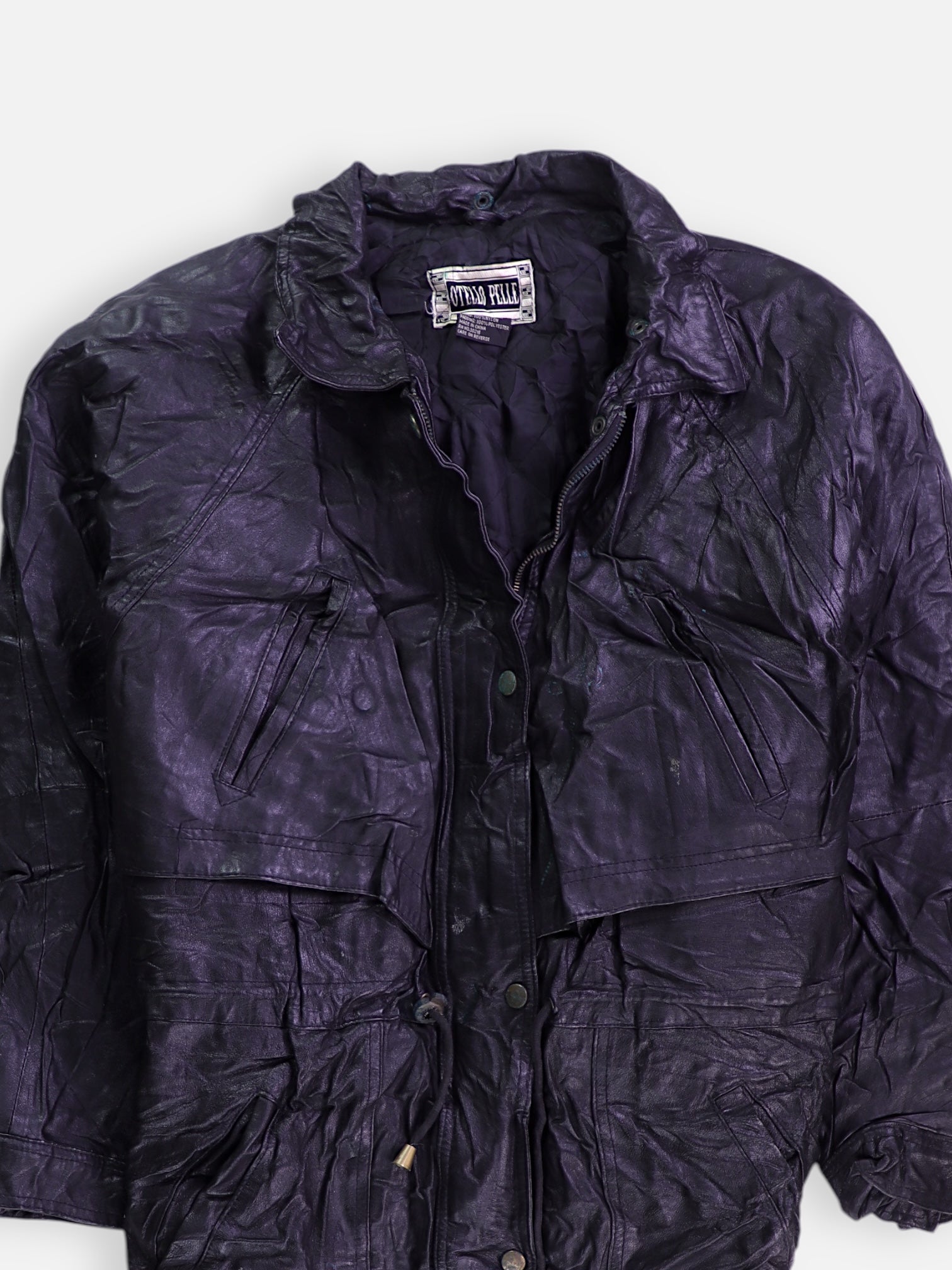 Chaqueta Cazadora Cuero - Hombre - Medium