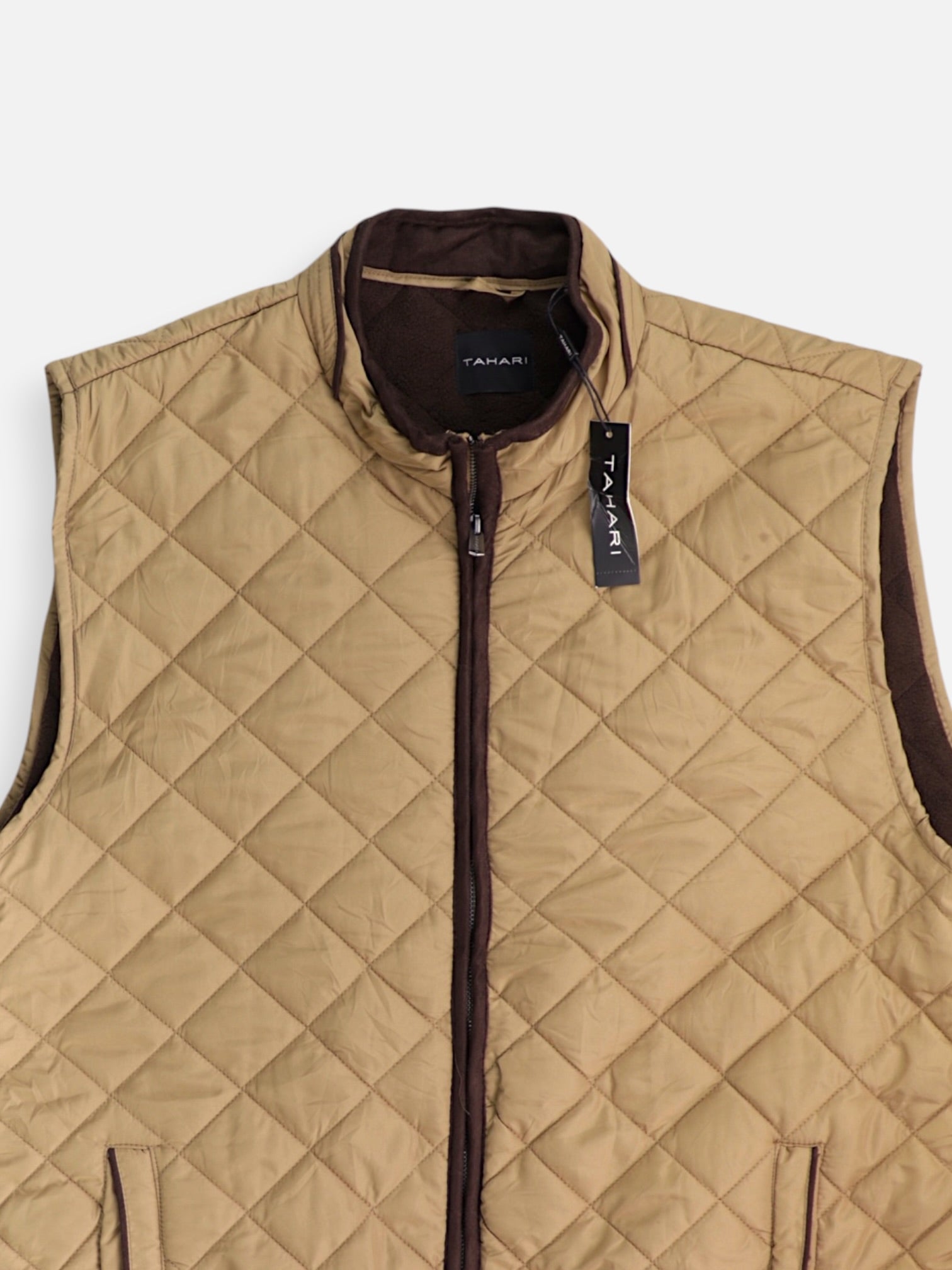 TAHARI Chaleco Casual - Hombre - 2XL