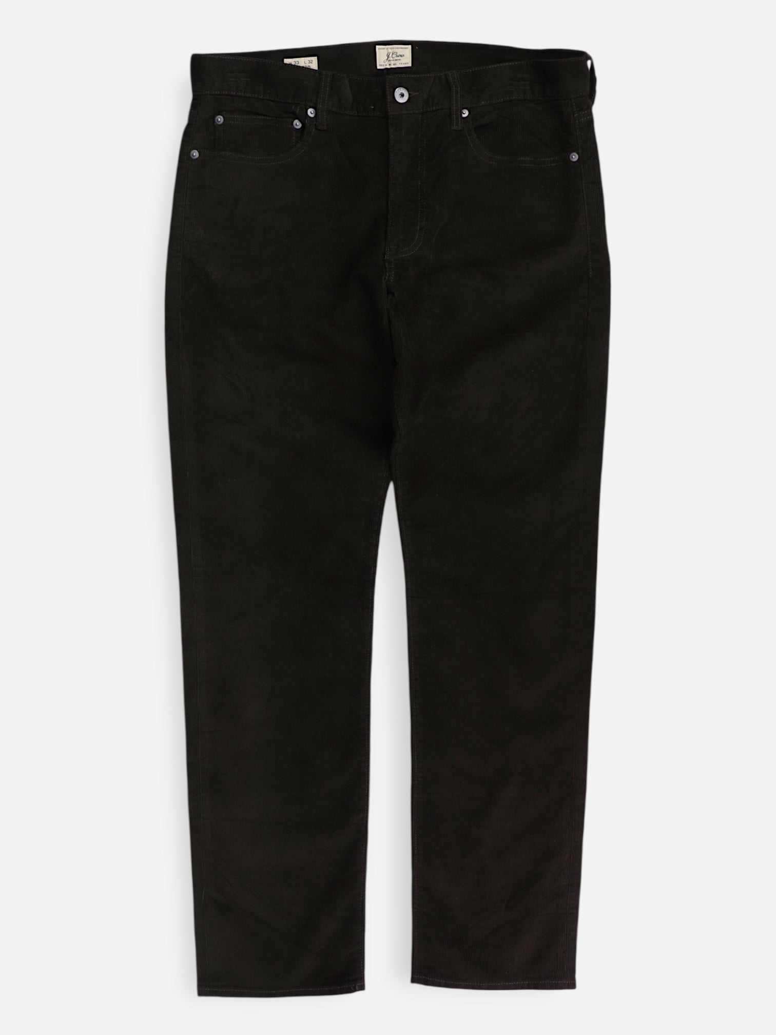 J CREW Pantalon Regular Fit Corduroy - Hombre - 33X32