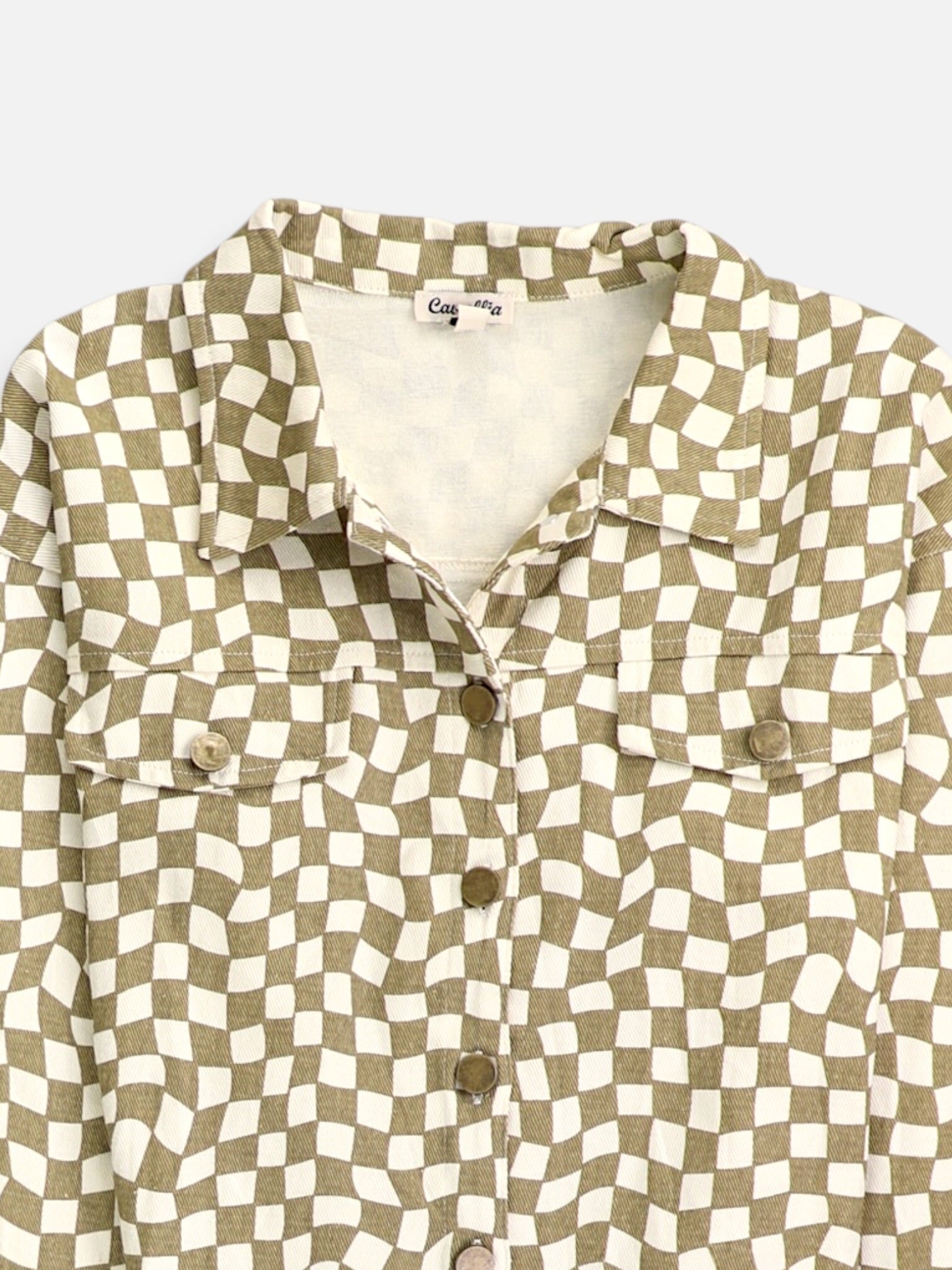 Chaqueta Casual Crop Top - Mujer - Small