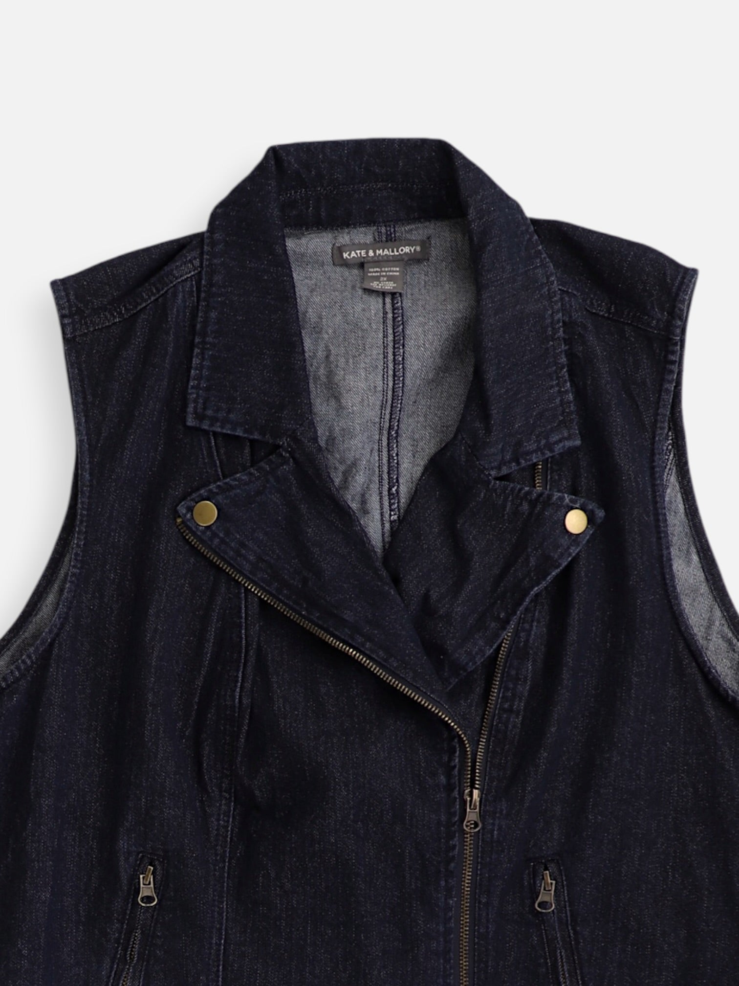 Chaleco Denim - Mujer - 2XL
