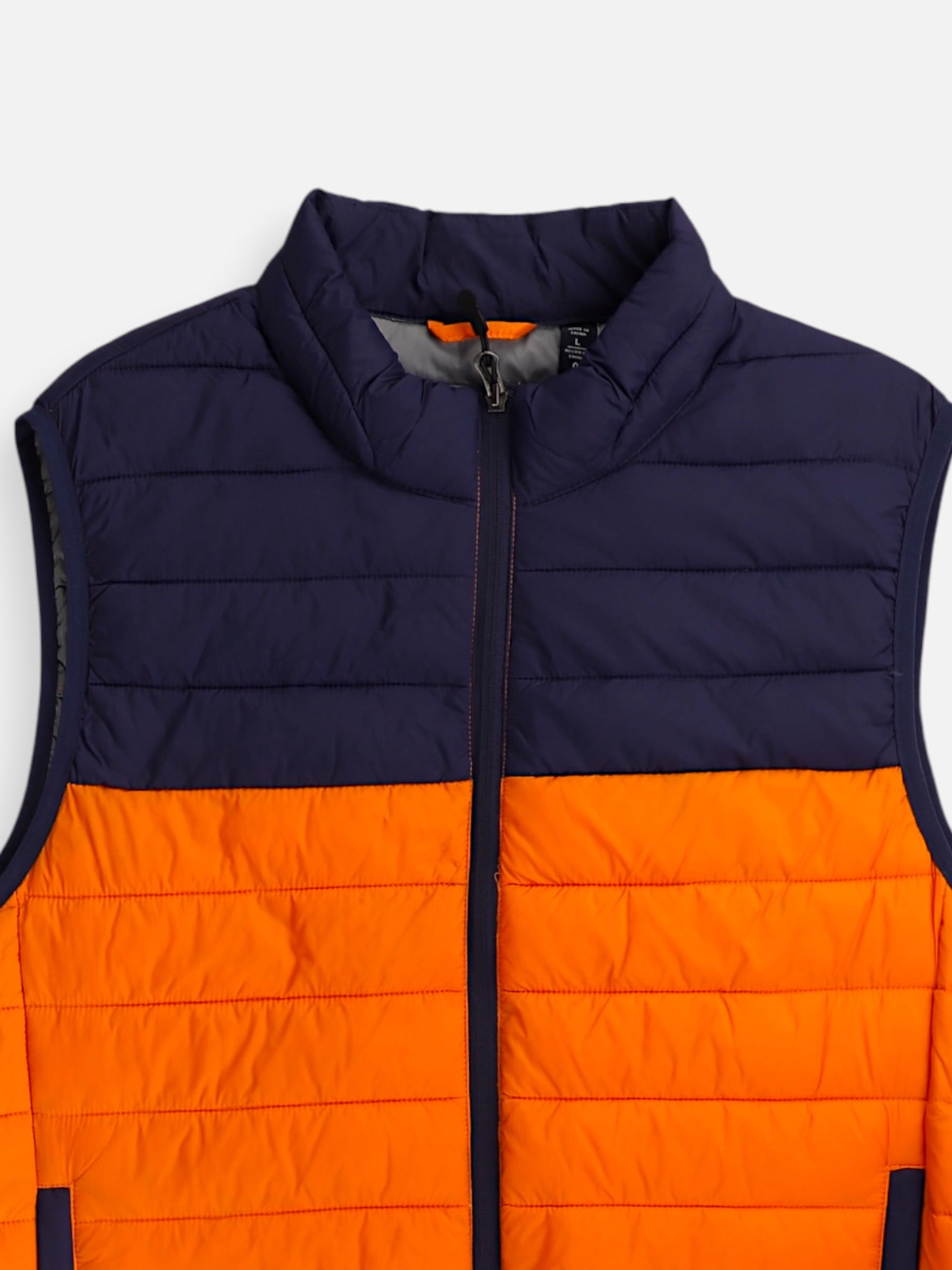 CLUB ROOM Chaleco Color Block - Hombre - Large