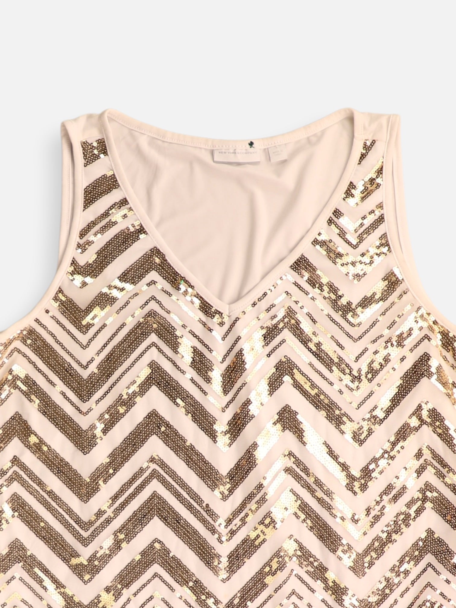 NEW YORK & COMPANY Blusa Casual - Mujer - Large