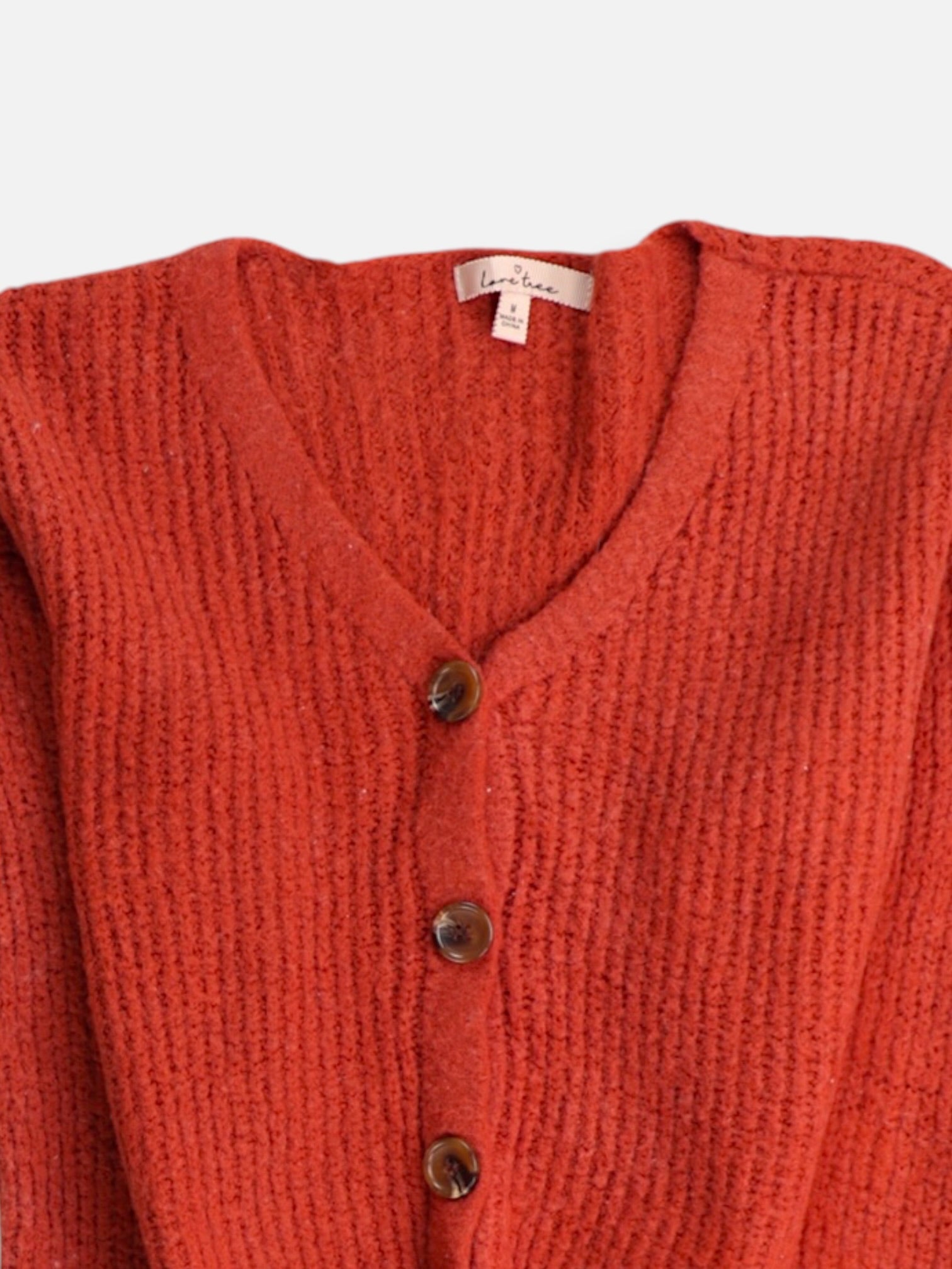 LOVE TREE Sueter Cardigan Casual - Mujer - Medium