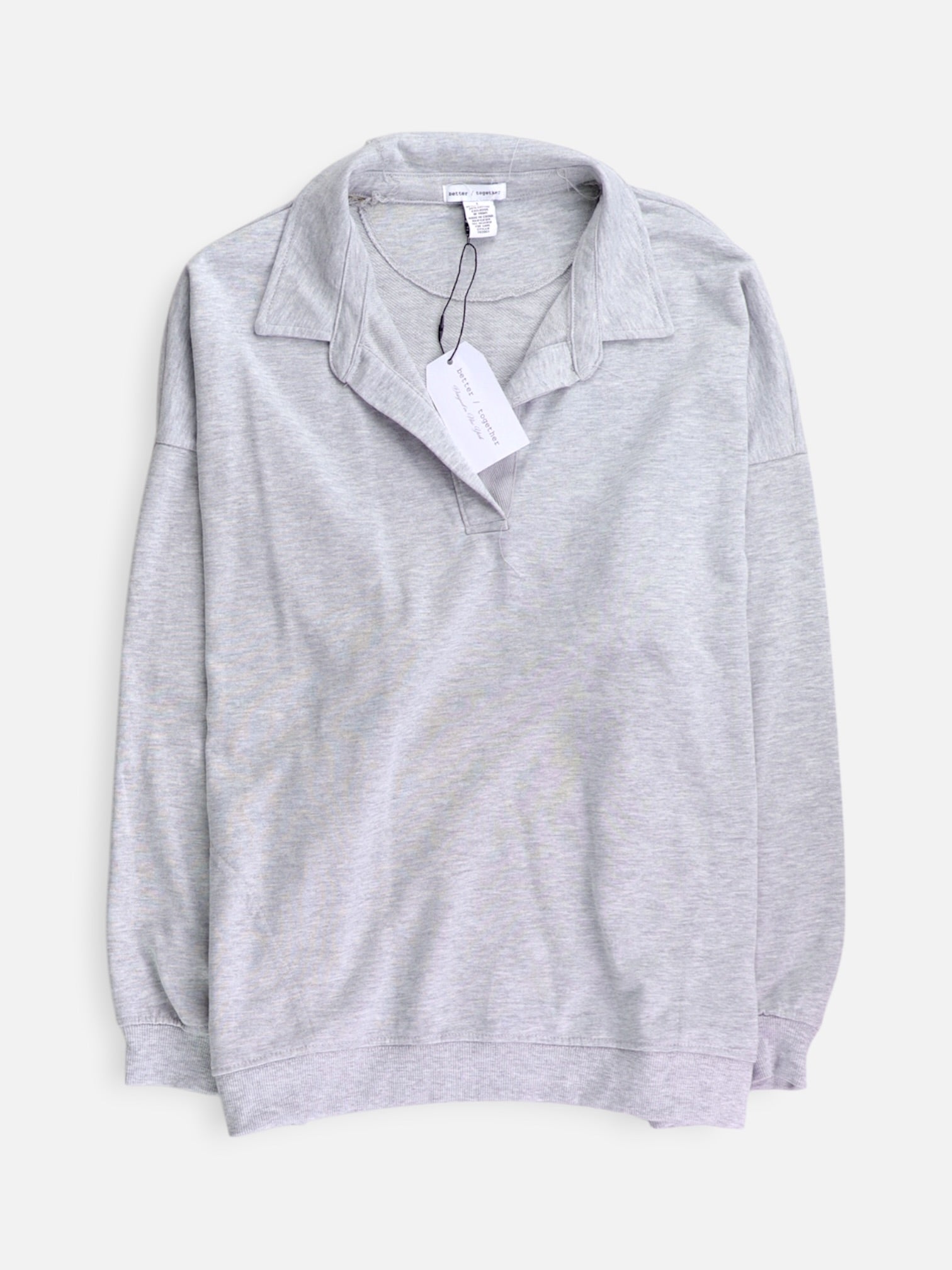 Sudadera Fleece Basic - Mujer - Large