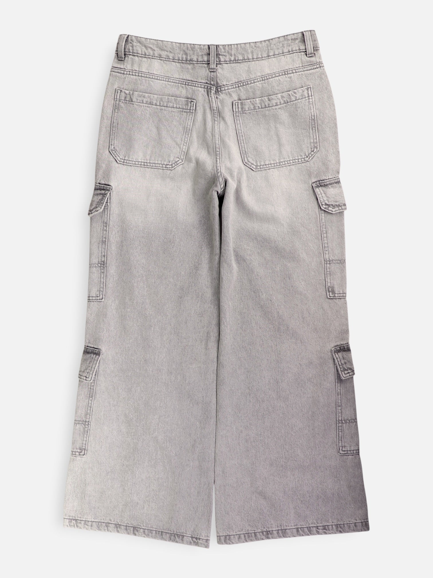 H&M Jean Regular Fit Cargo - Mujer - 6