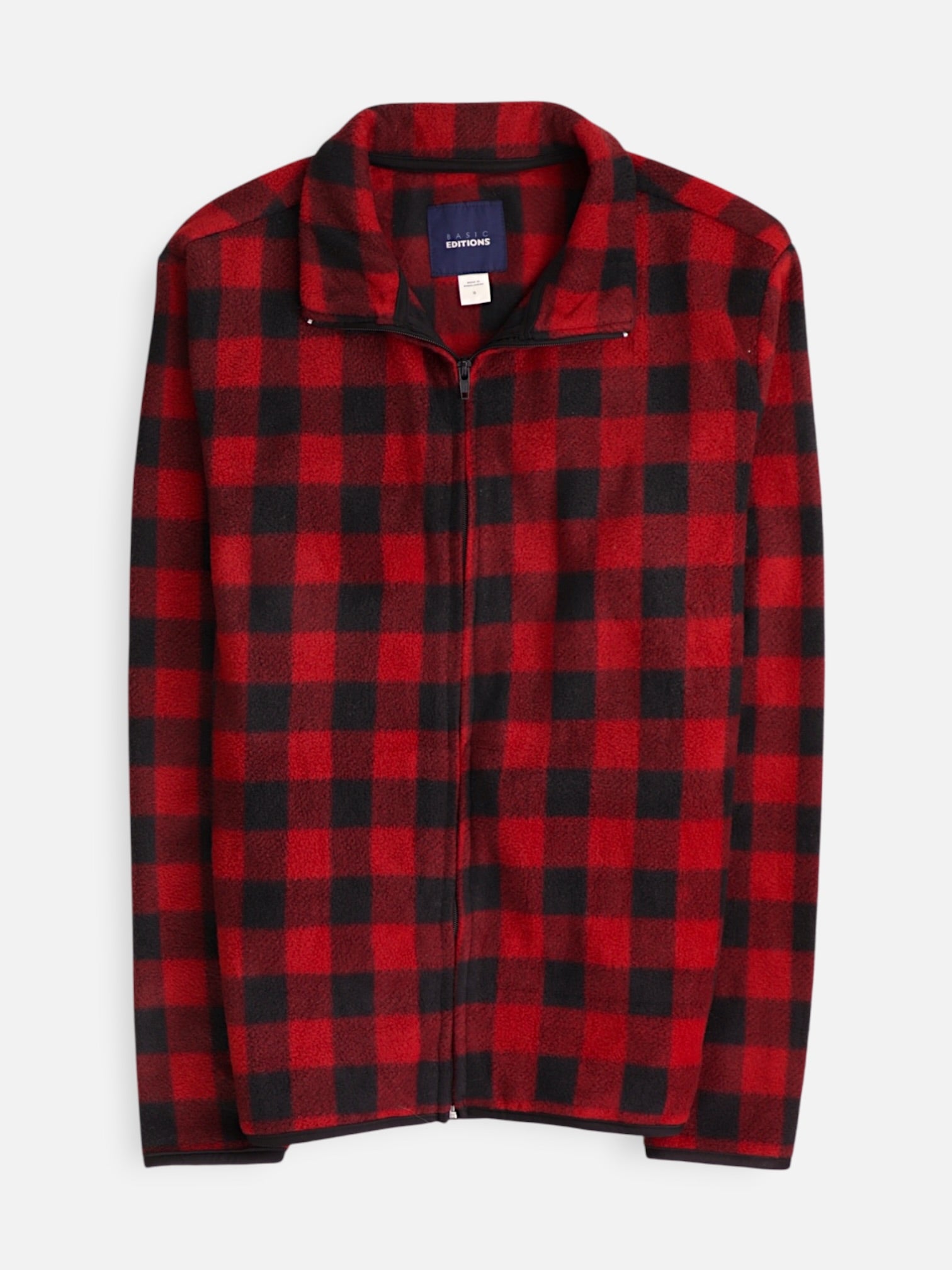 Sueter Fleece Color Block - Hombre - Small