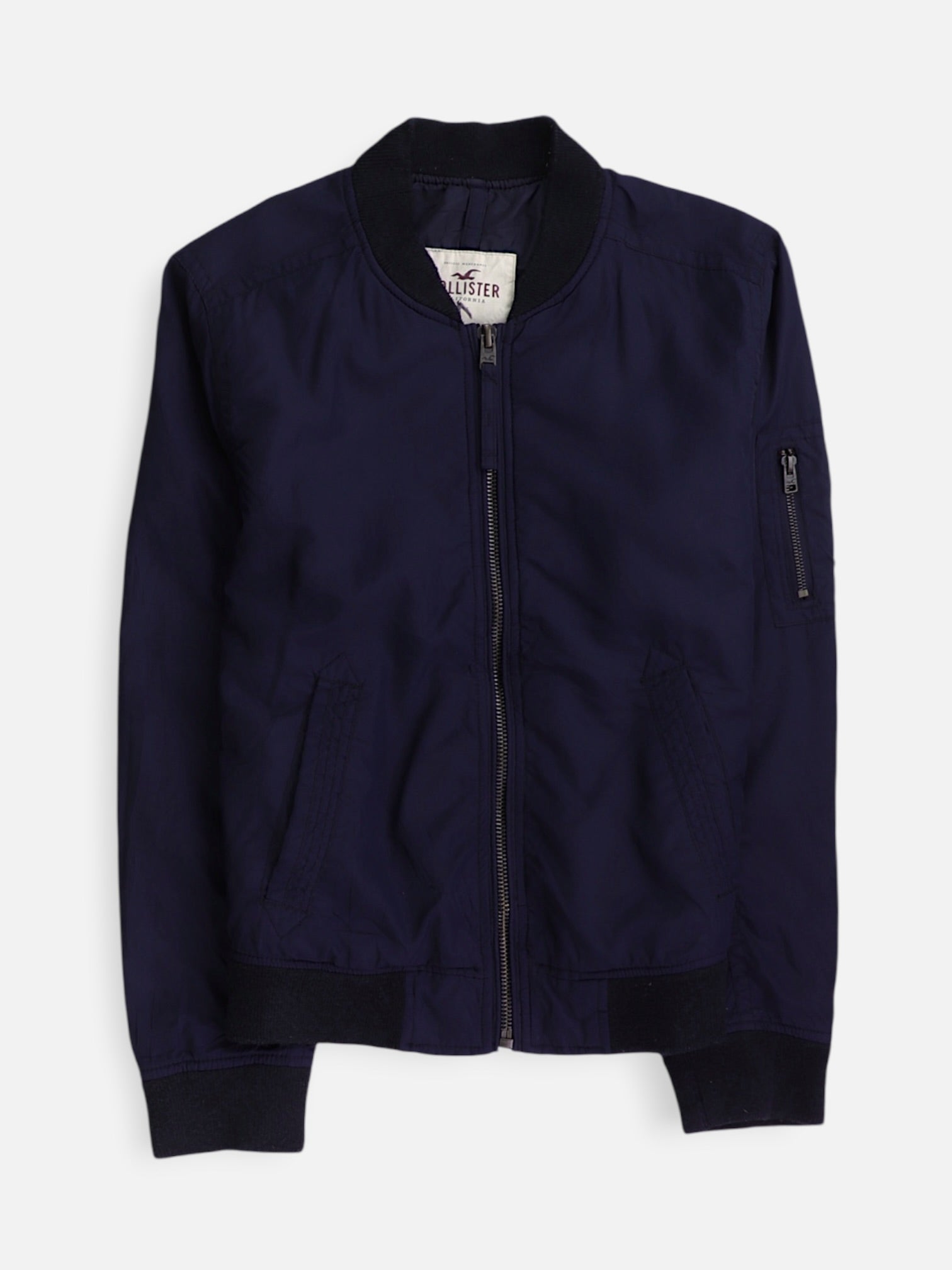 Hollister Chaqueta Bomber Impermeable - Hombre - Small
