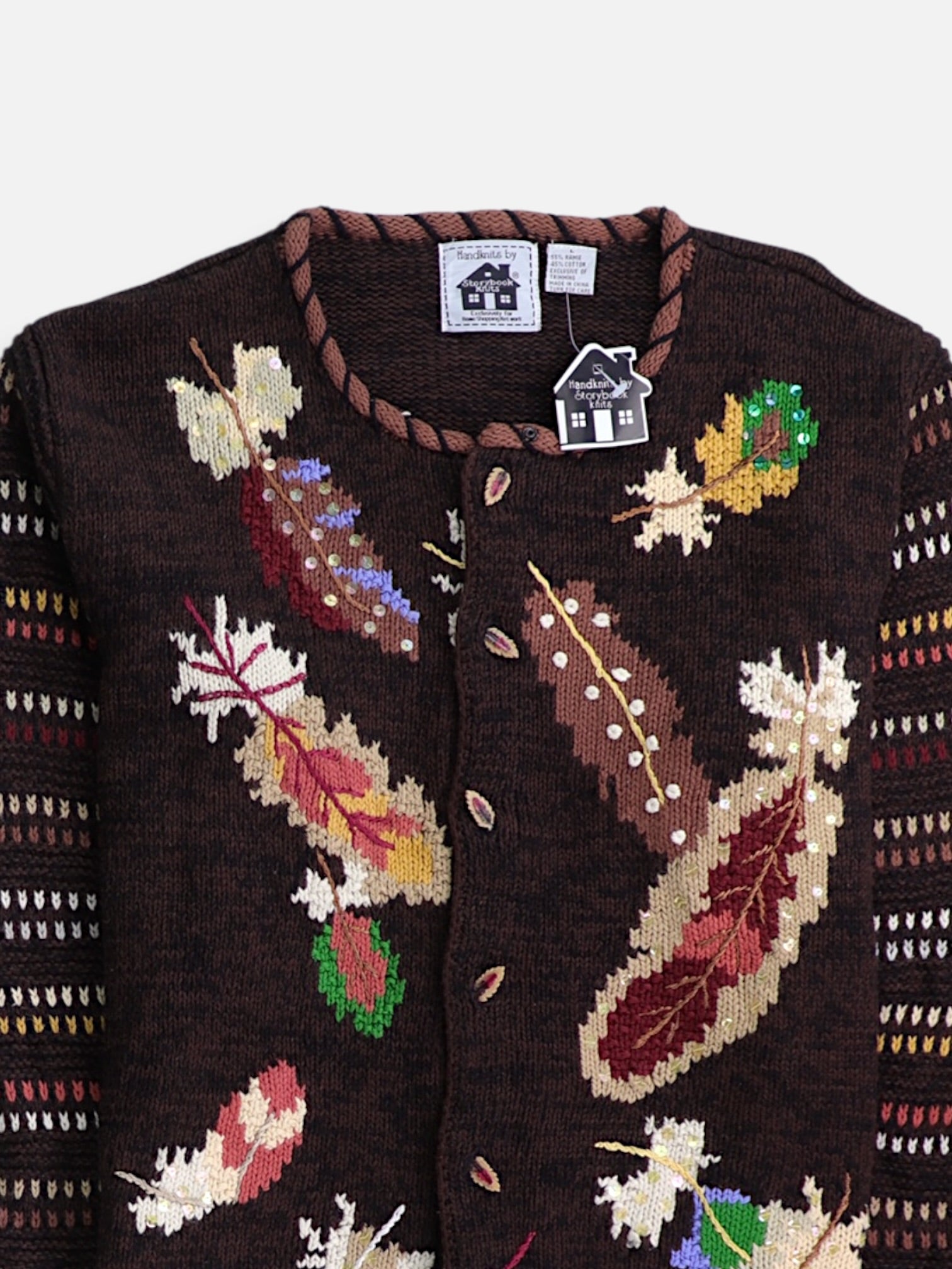 Sueter Cardigan Casual - Mujer - Large