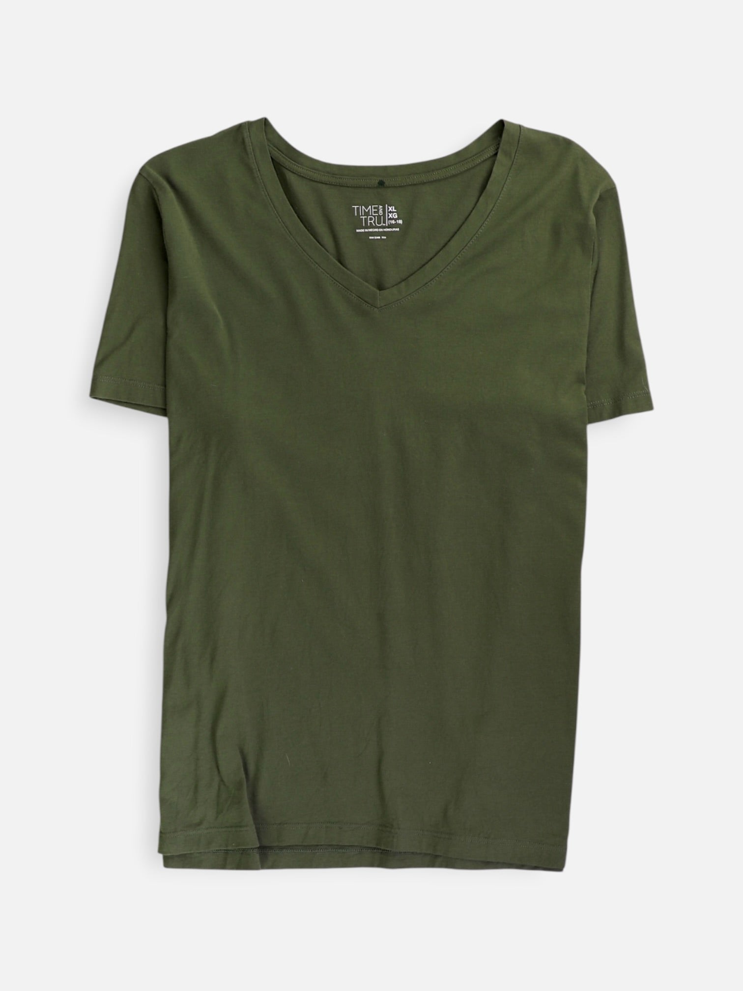 TIME THRU Camiseta Basic - Mujer - XL