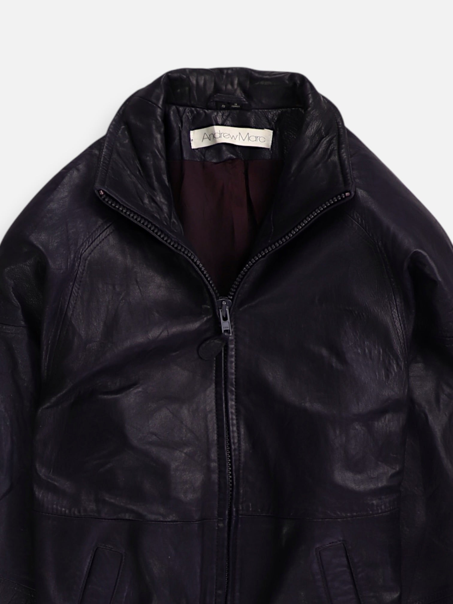ANDREW MARC Chaqueta Casual Cuero - Hombre - Small