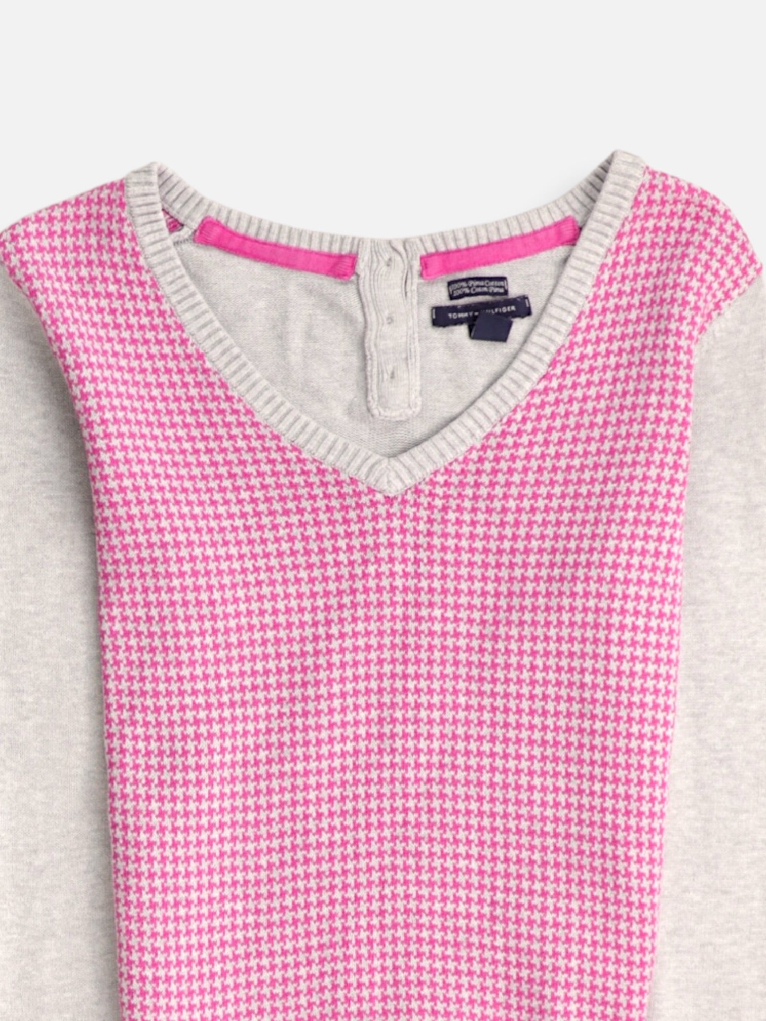 Tommy Hilfiger Sueter Casual Color Block - Mujer - Small