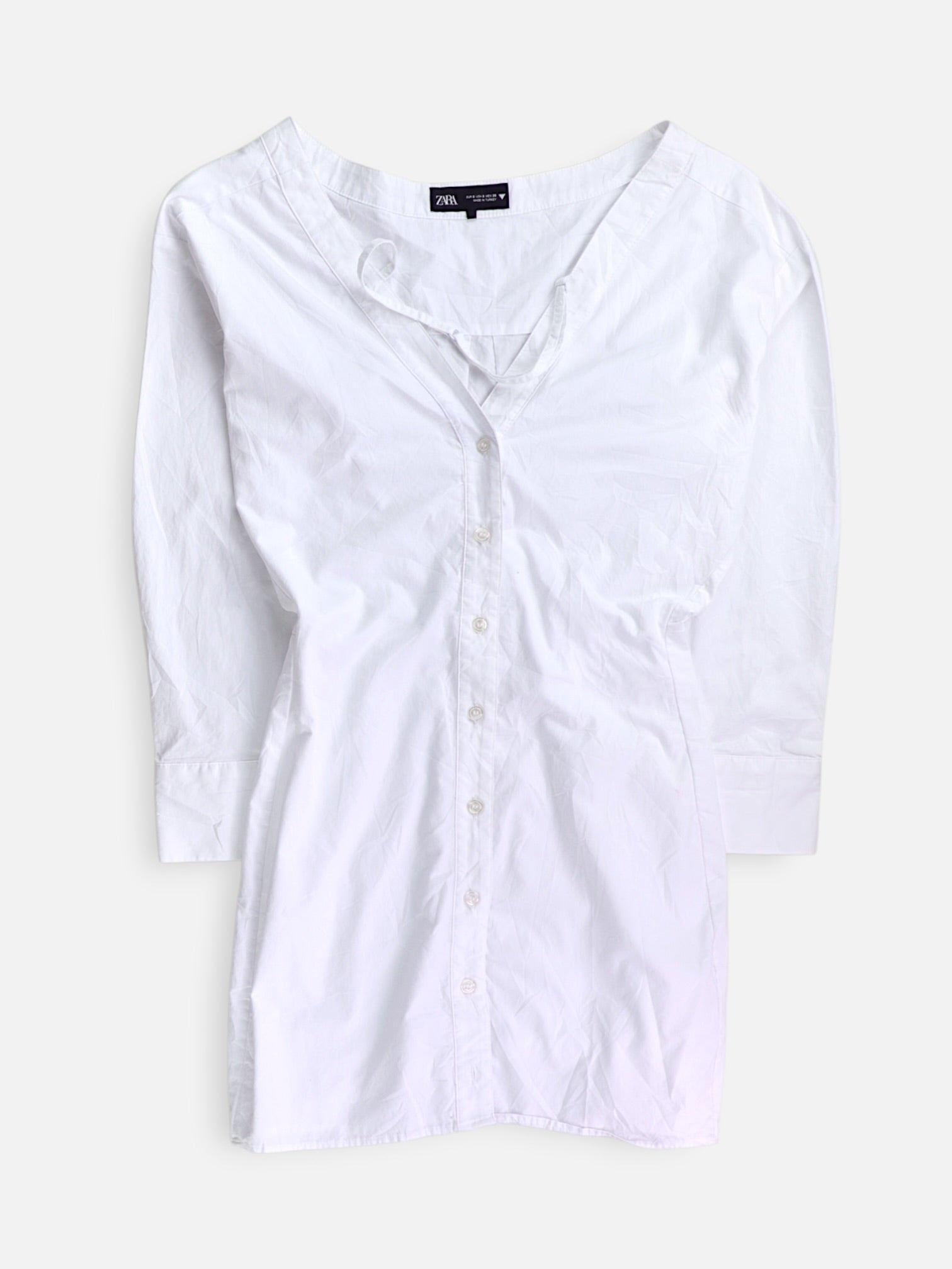 ZARA Vestido Casual - Mujer - Small