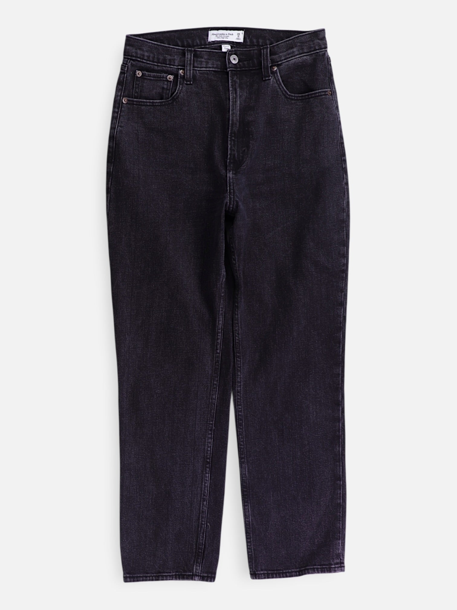 Abercrombie & Fitch Jean High Rise Straight Denim - Mujer - 28'
