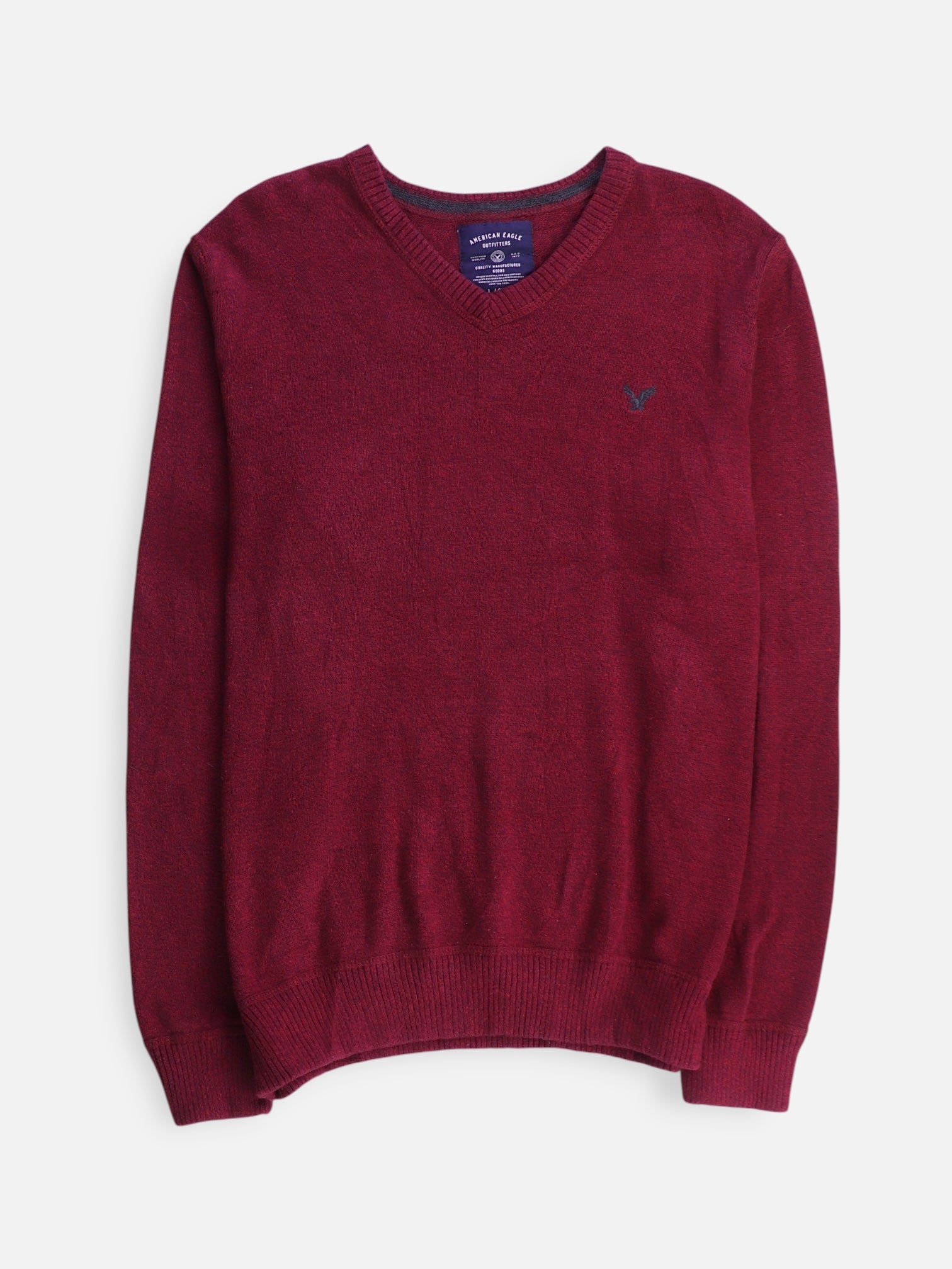 American Eagle Sueter Knit Casual - Hombre - Large