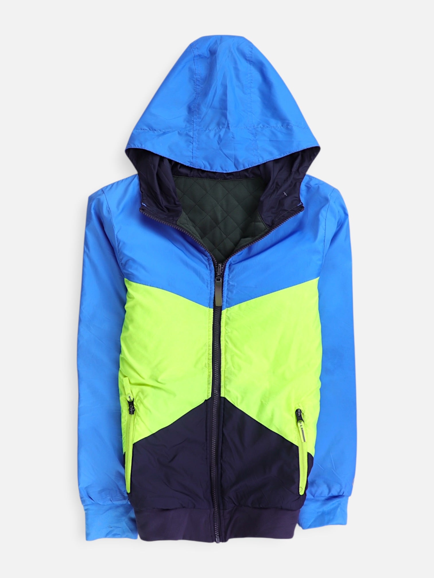 Champion Sudadera Hoodie Color Block - Niño - Large - 12-14Y (Años)