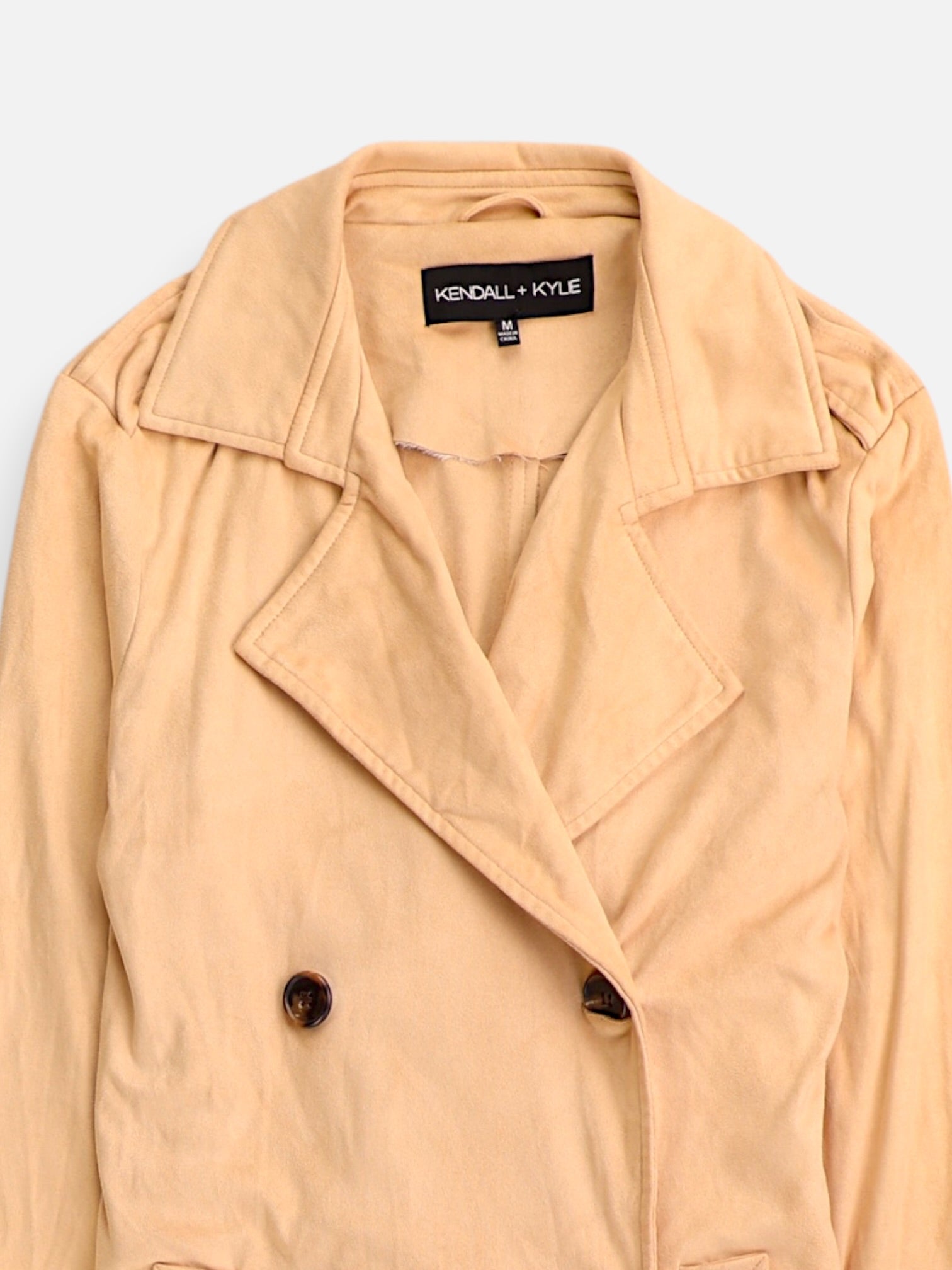 Kendall + Kylie Abrigo Donble breasted trench Casual - Mujer - Medium