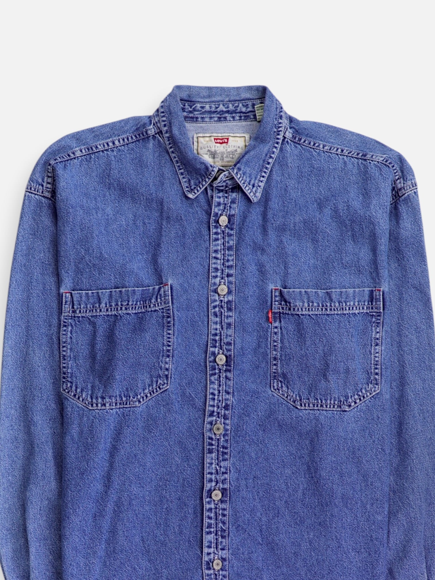 Levis Camisa Denim - Hombre - Large