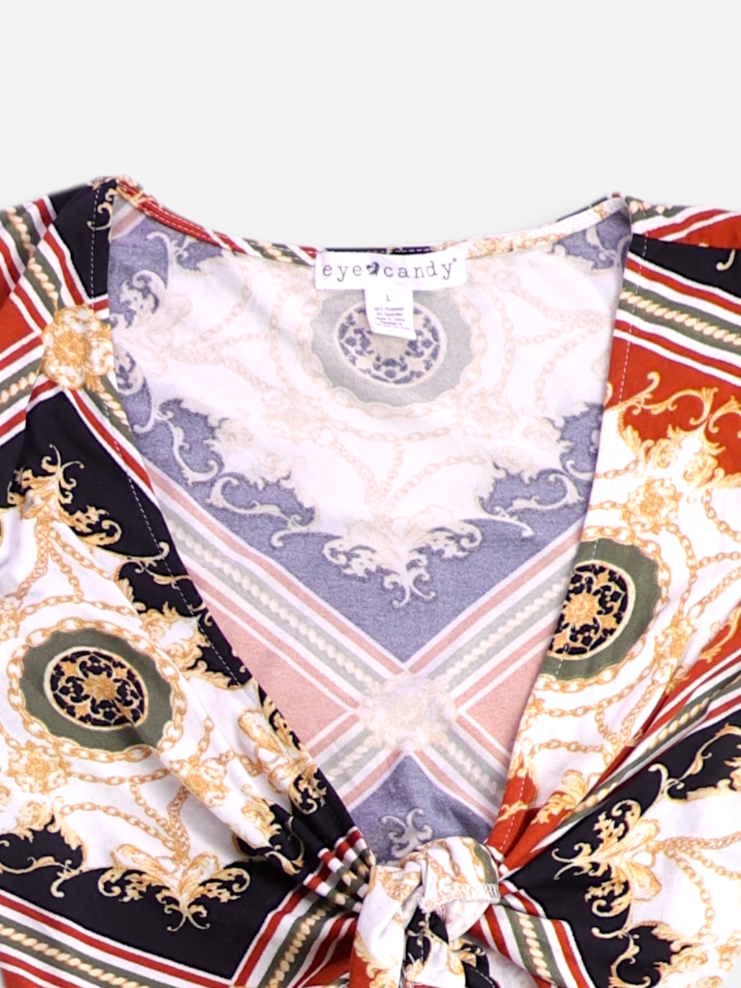 Blusa Crop Top - Mujer - Large