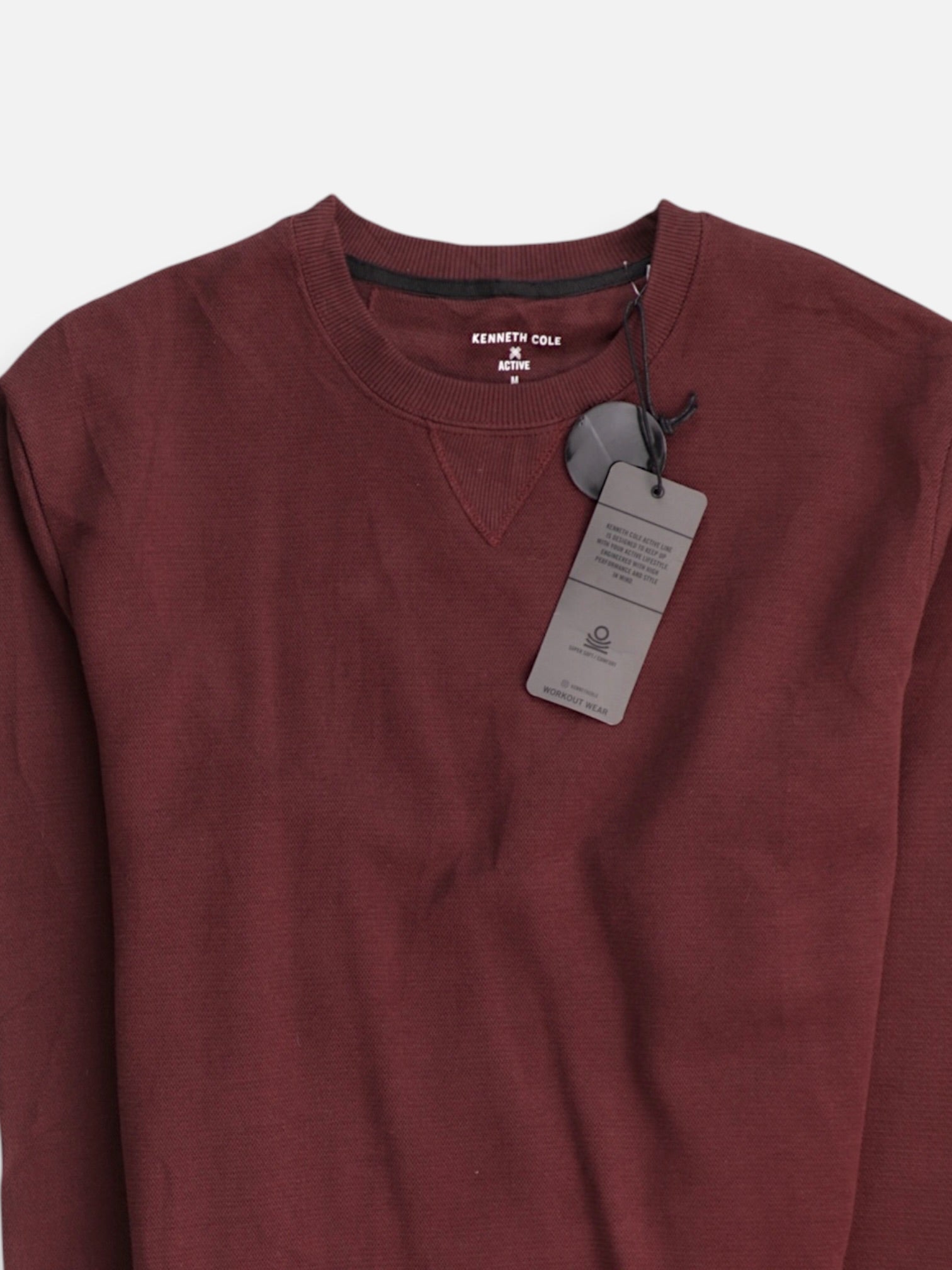 Kenneth Cole Sudadera Sweatshirt Basic - Hombre - Medium