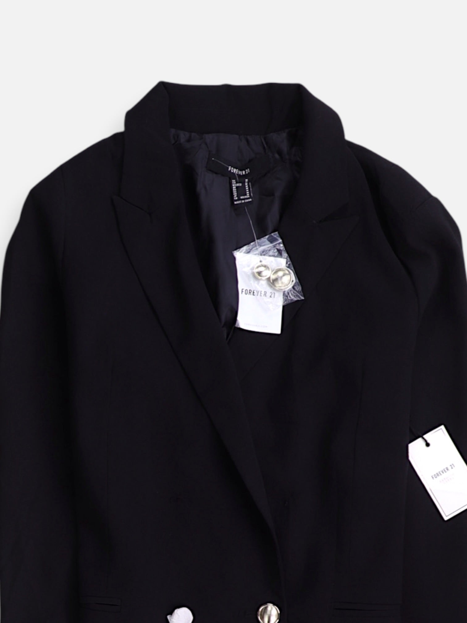 Forever 21 Blazer Casual - Mujer - Medium
