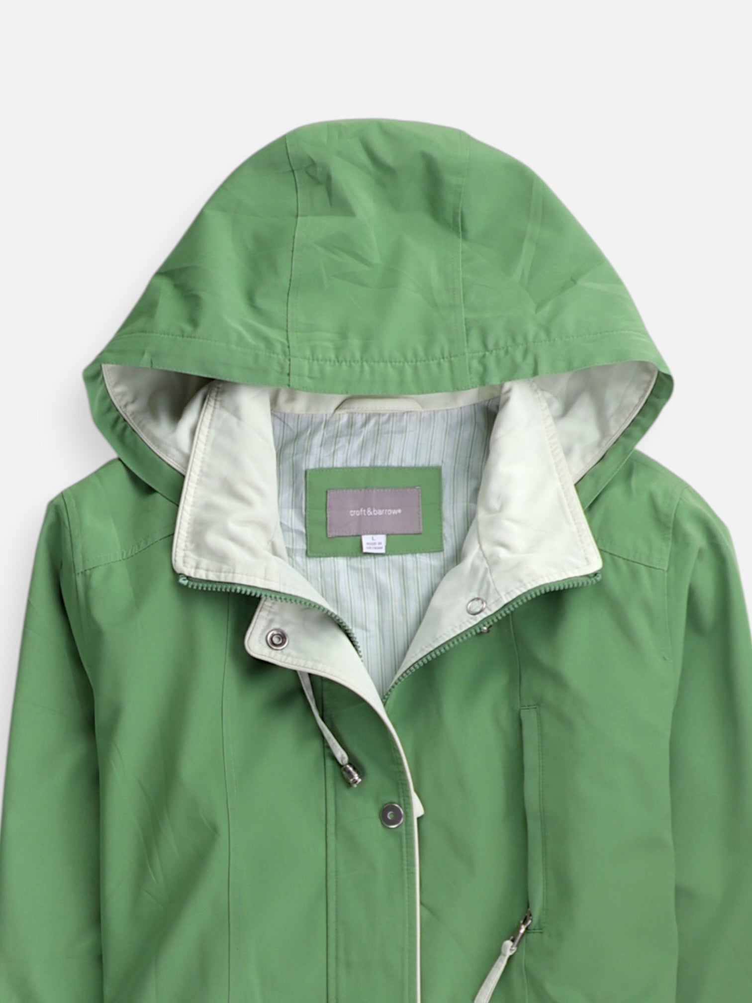 Croft & Barrow Chaqueta Casual Cazadora - Mujer - Large