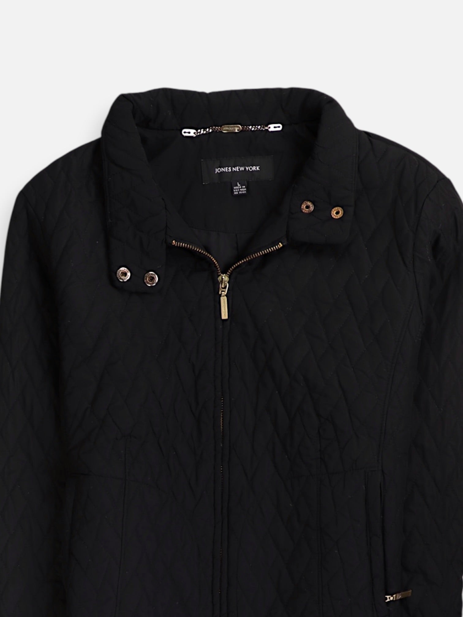 JONES NEW YORK Chaqueta Casual Impermeable - Mujer - Large
