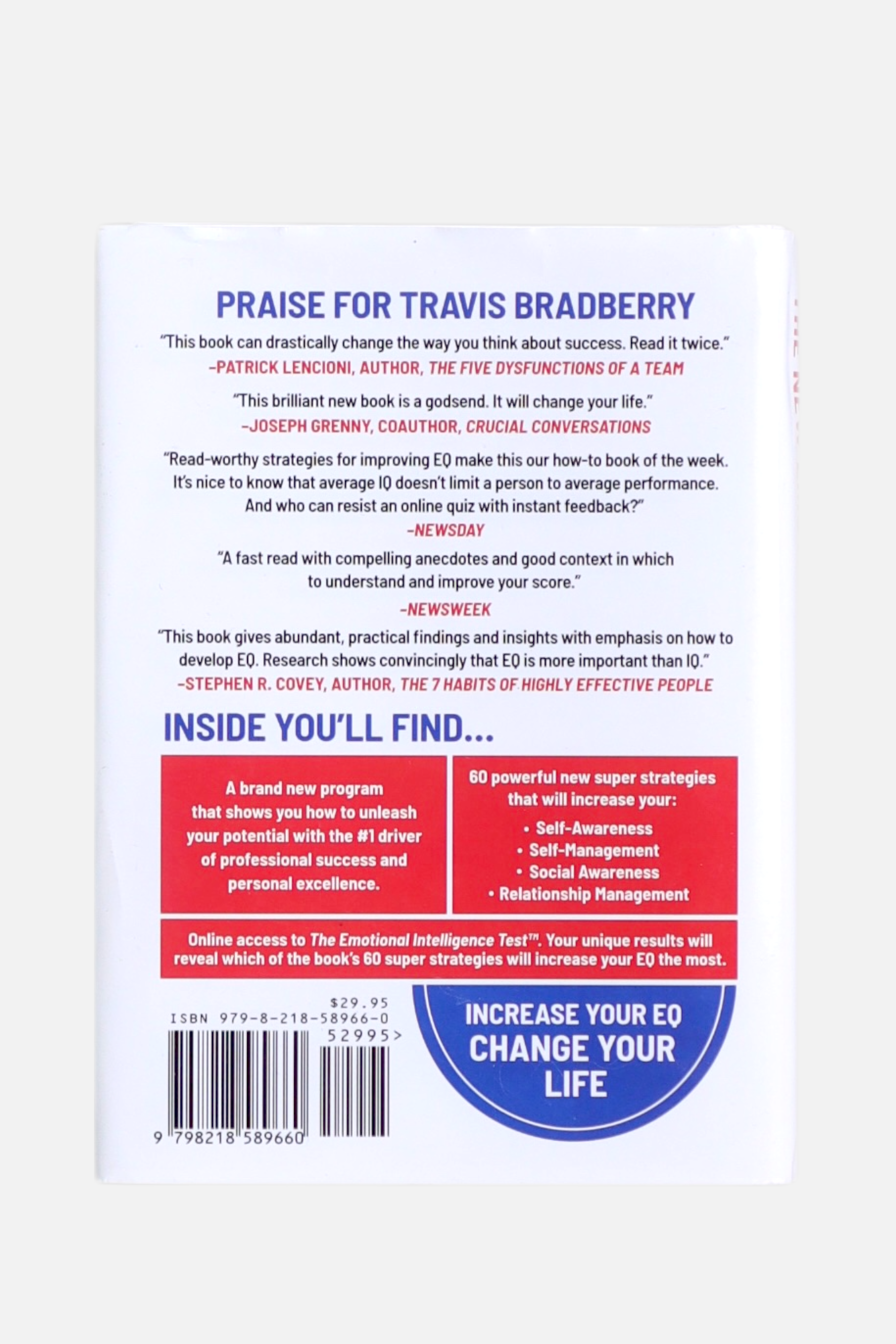 Libro THE NEW EMOTIONAL INTELLIGENCE by Travis Bradberry