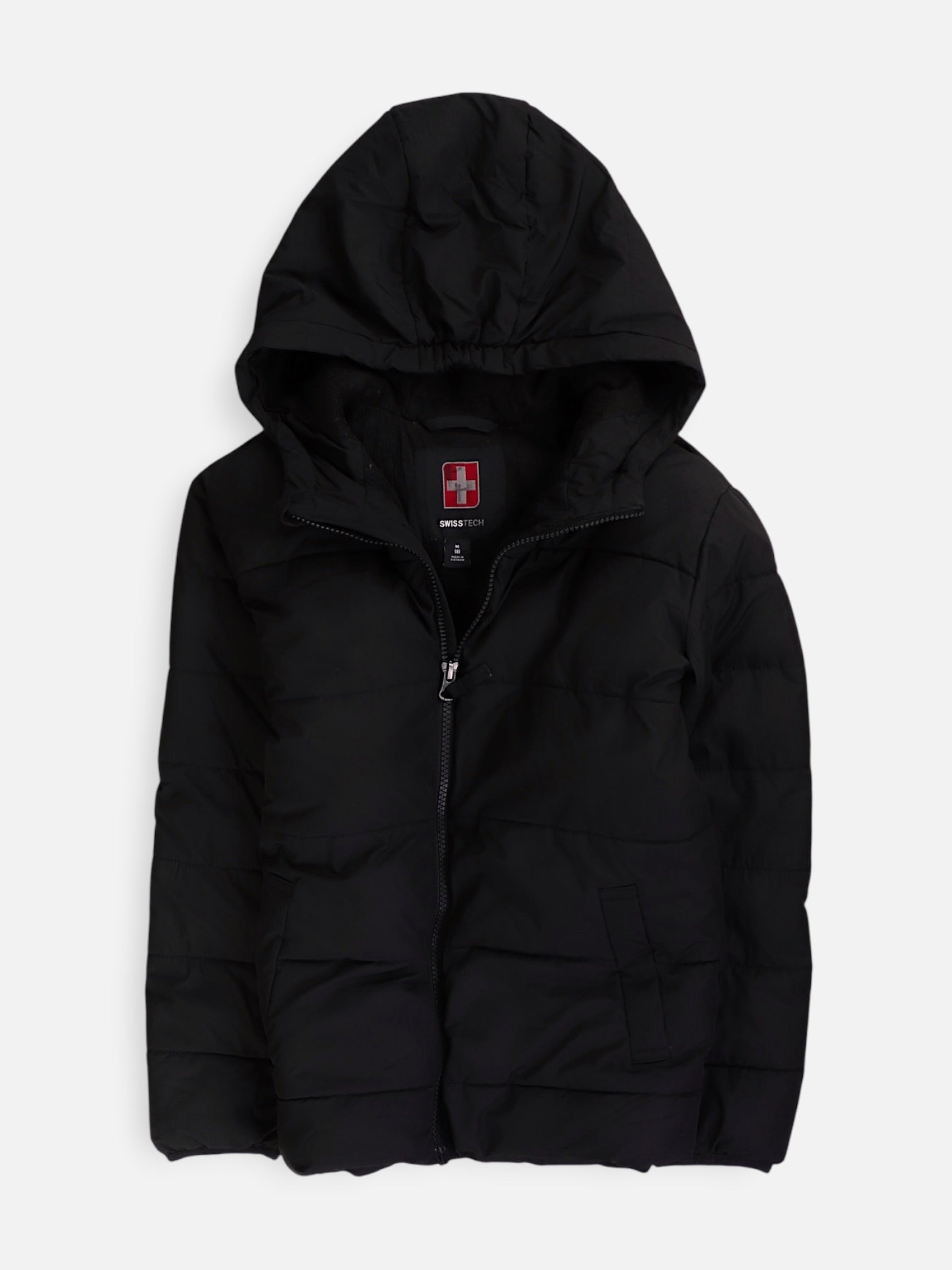 SwissTech Chaqueta Puffer Basic - Niño - Medium - 7-8Y (Años)