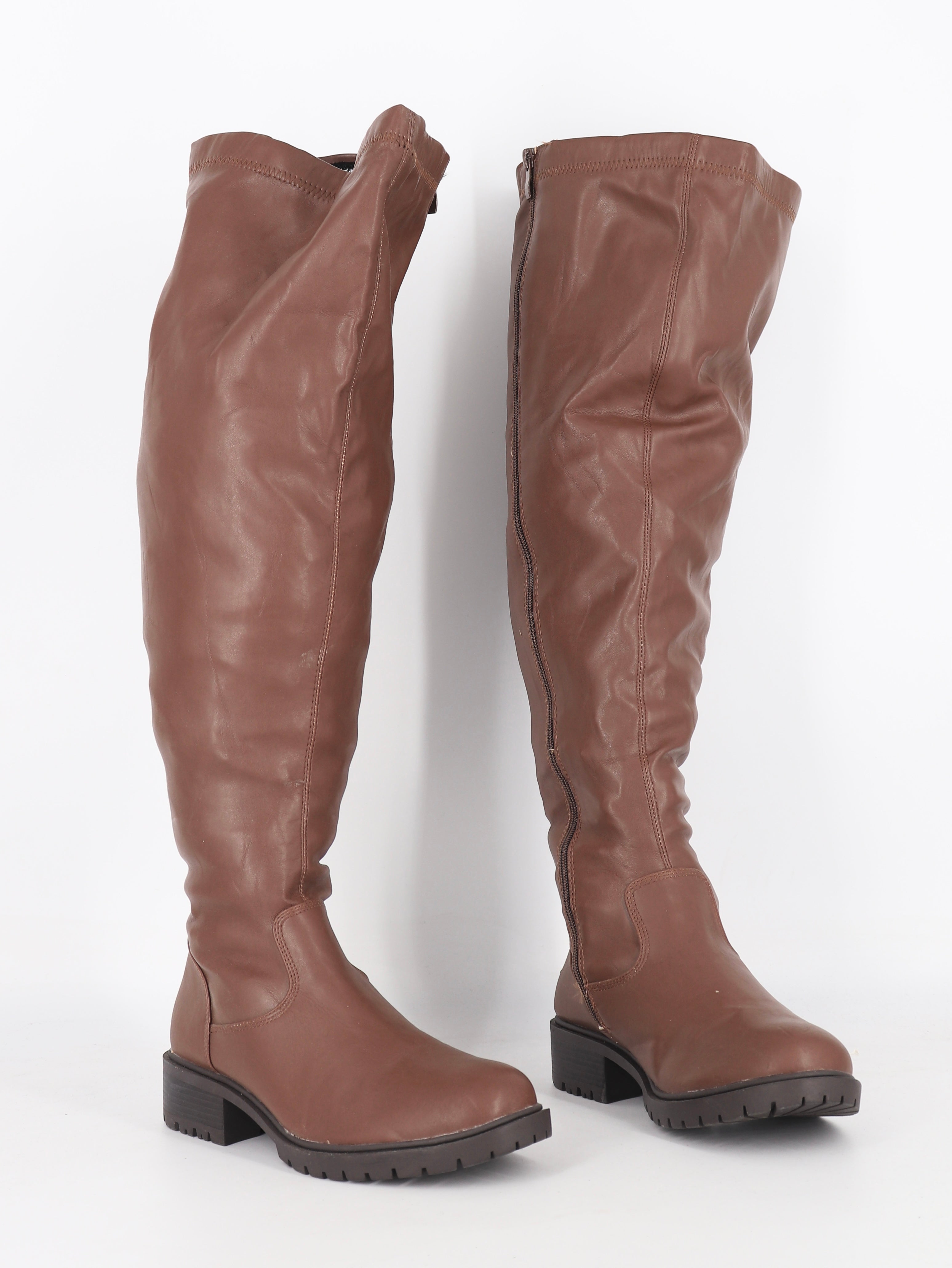 Botas Clasico Cuero - Mujer - US 9